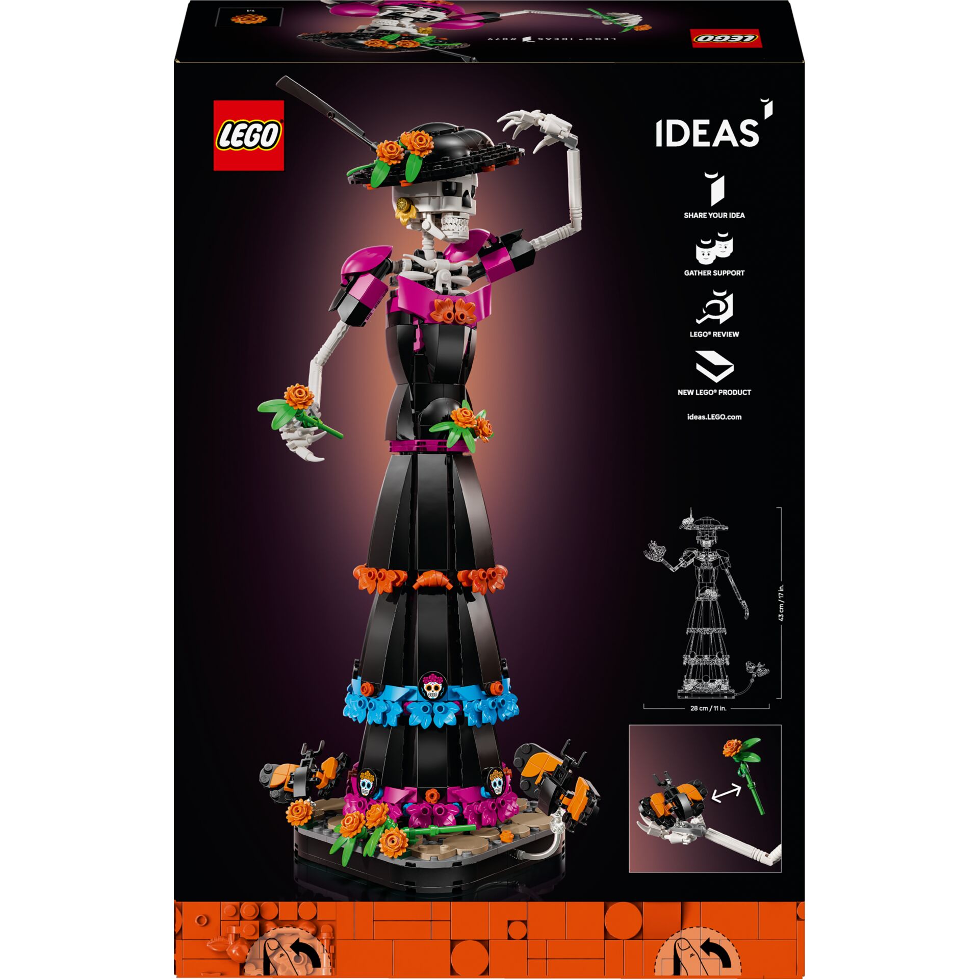 Lego, Figur, Frida, Deko, Kunst