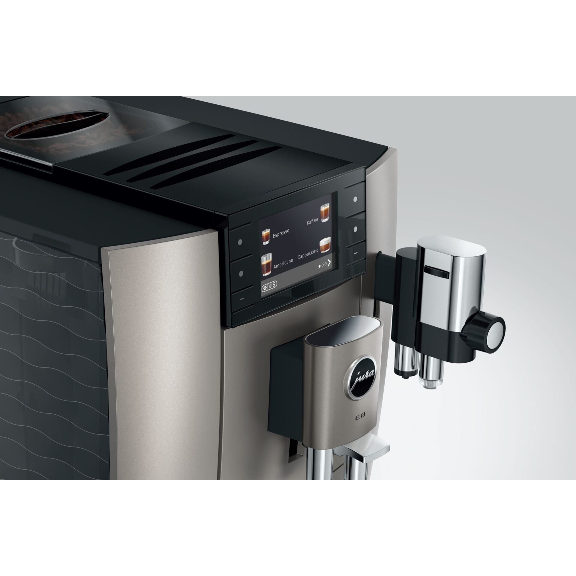 Kaffeemaschine, Espressomaschine, Brühsystem, Touchscreen, Doppelkopf-?