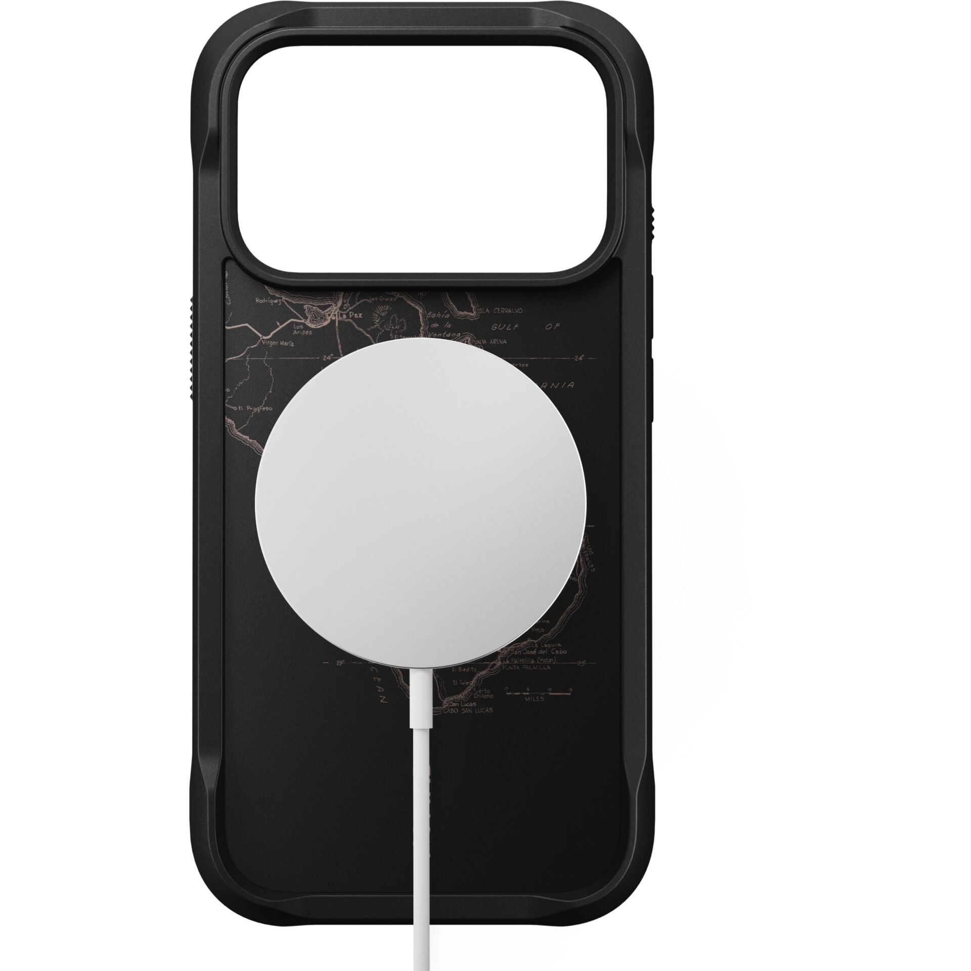 MagSafe Ladegerät, Kabelloser Ladepuck, Rundes Ladepanel, Magnetischer Ladeadapter, Handytasche kompatibel