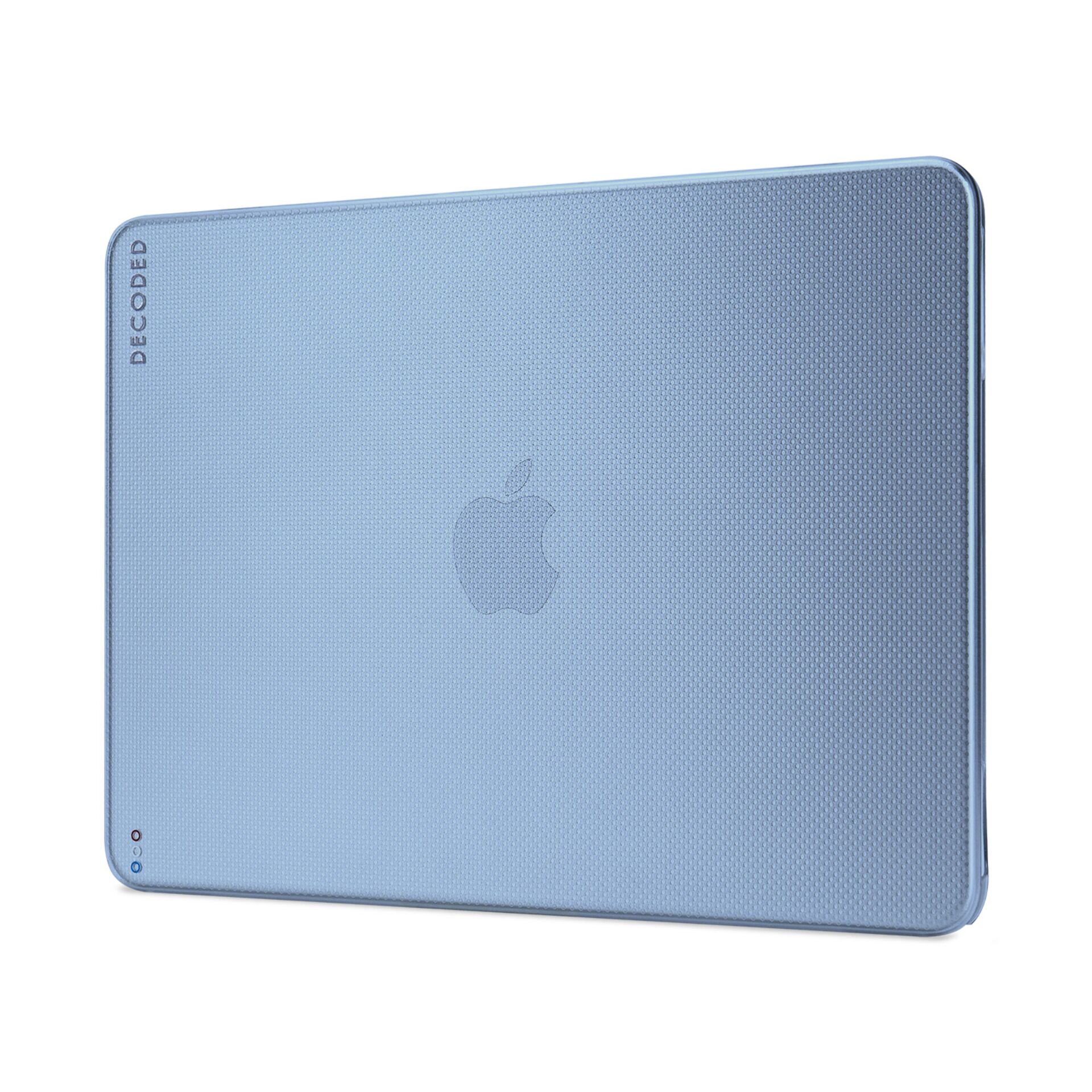 iPad-Hülle, blaue Hülle, Texturiertes Rückseite, Apple Logo, schlankes Profil