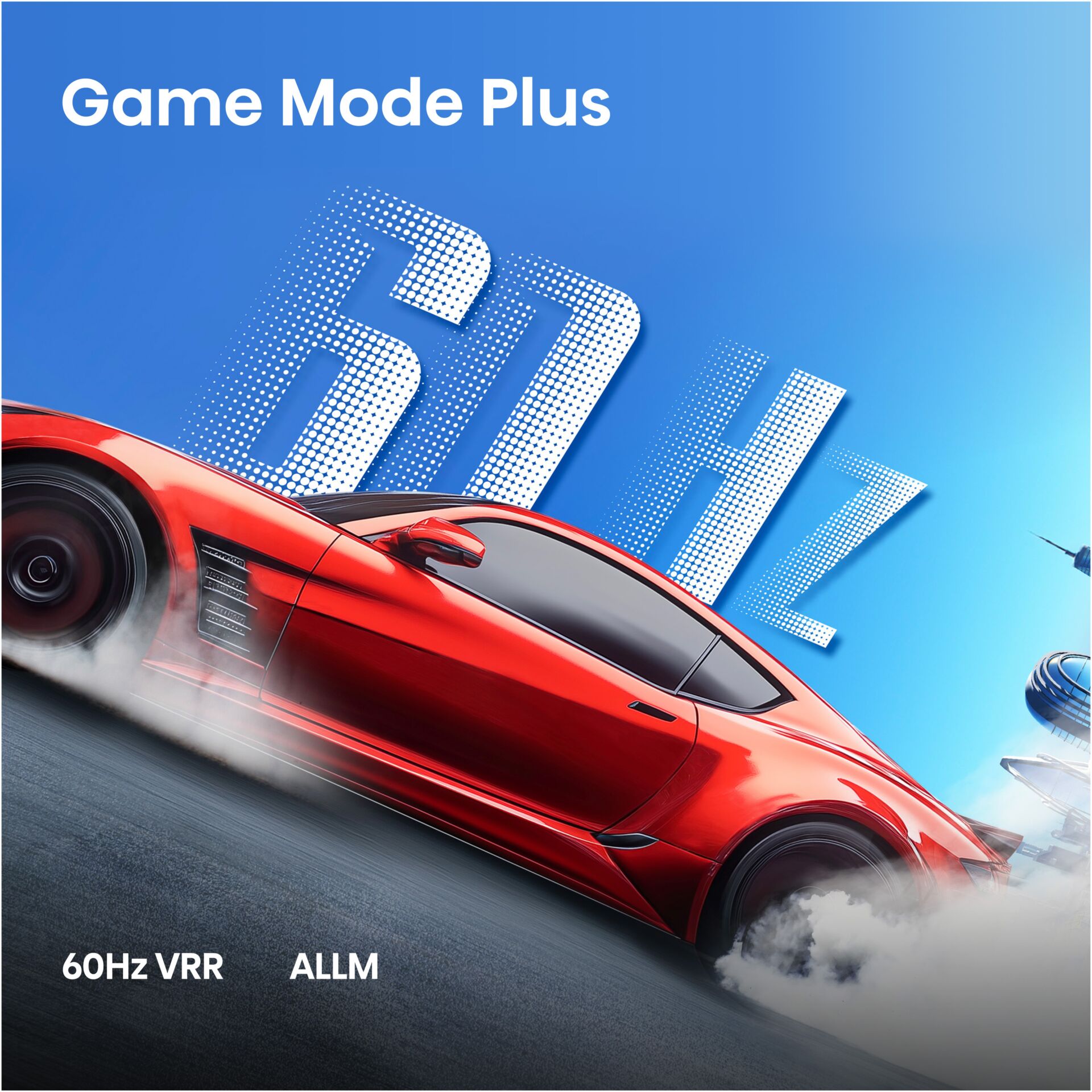 sportwagen, rot, flügel, glanz, 60Hz VRR