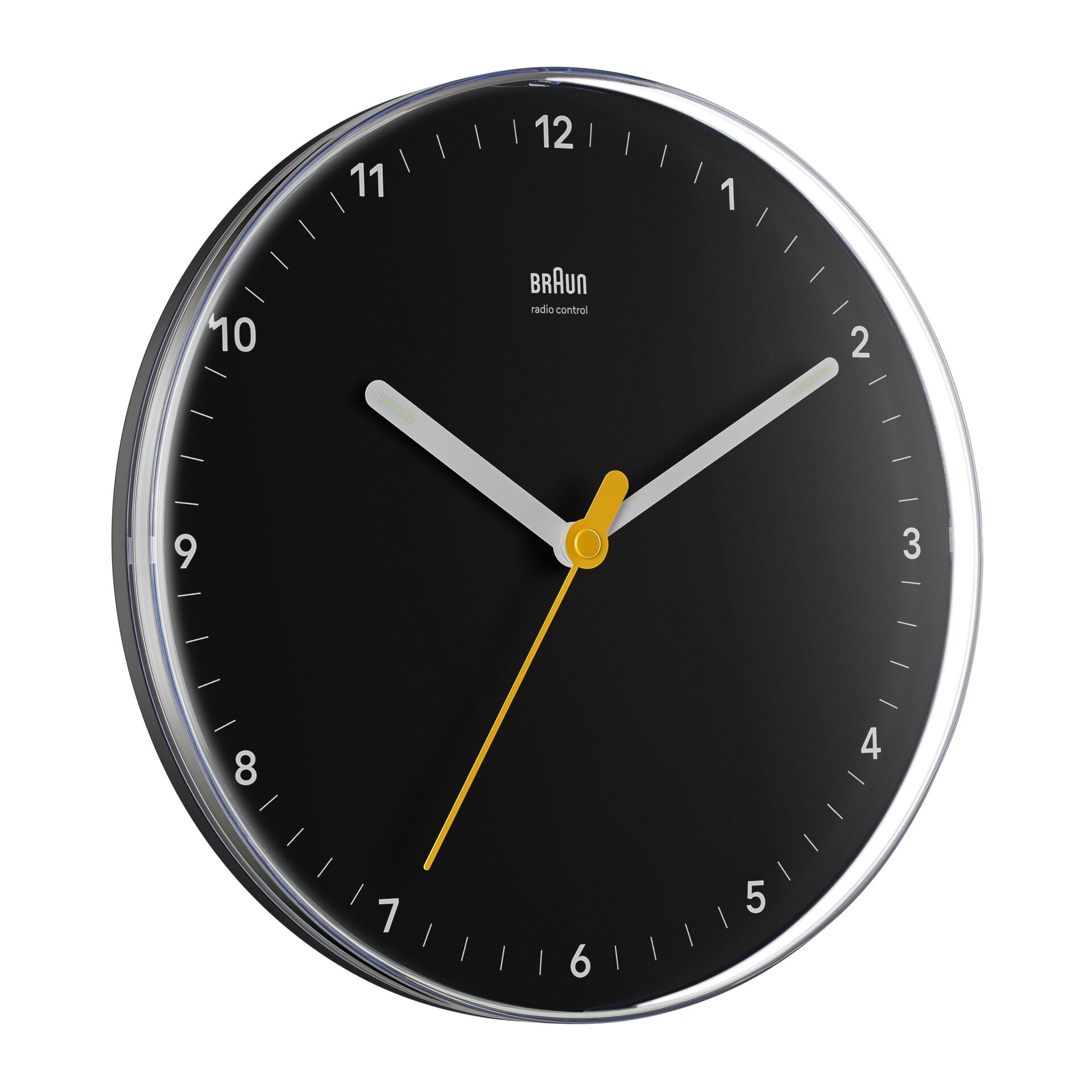 Wanduhr, Wanduhr Braun, Luxusuhr, Schwarzes Zifferblatt, Analoge Uhr