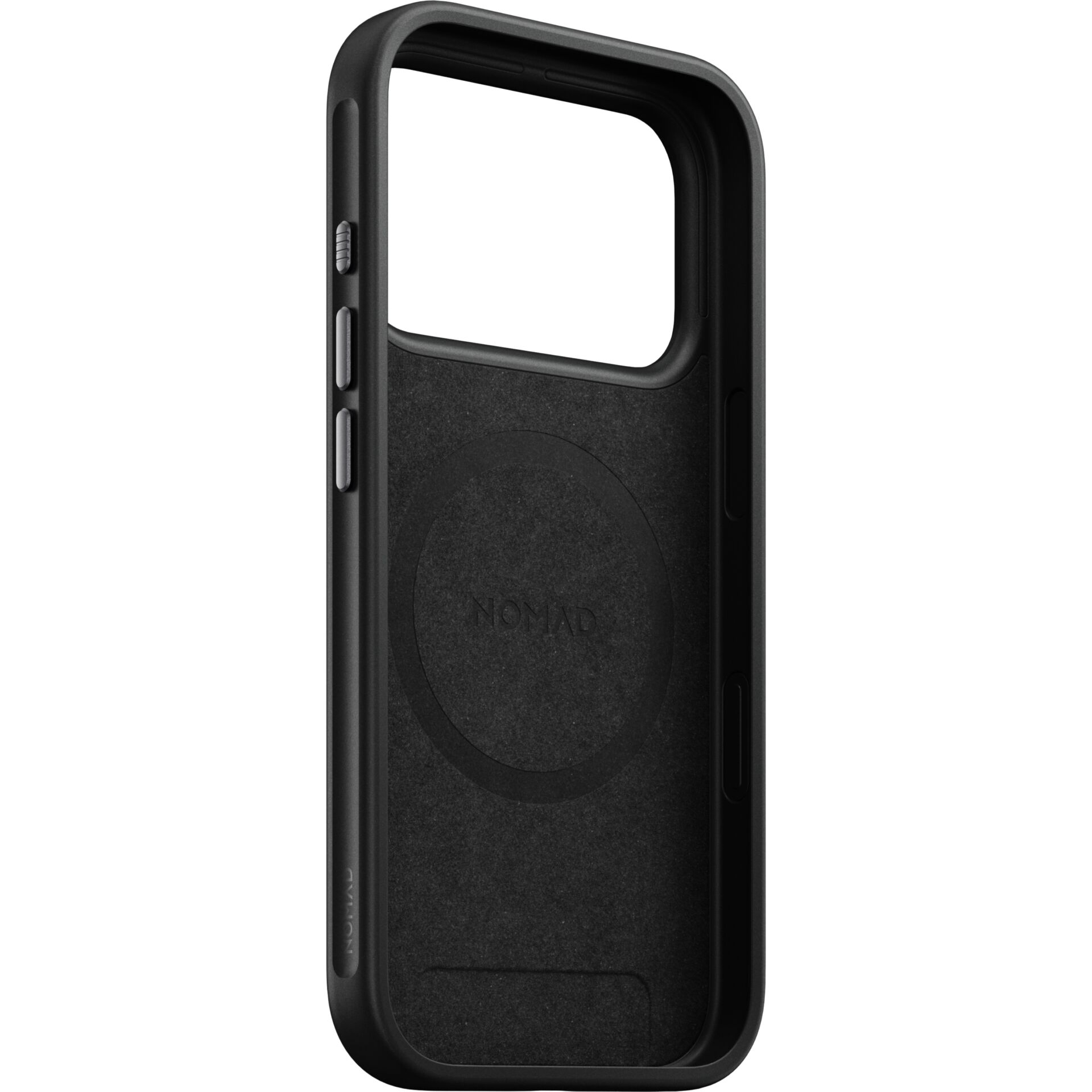 Hülle, Smartphone-Schale, Magnetic Halter, Schwarz, Runde Indikator