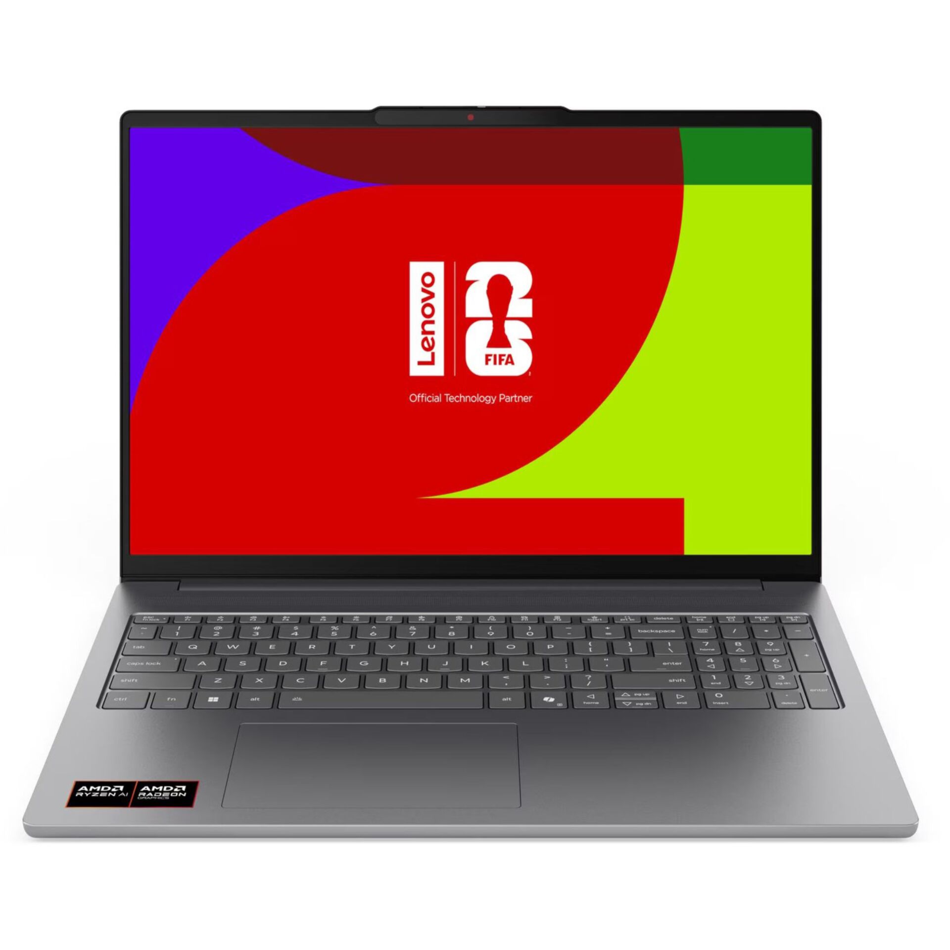 Laptop, Ultrabook, AMD Ryzen, RGB display, Lenovo logo on lid