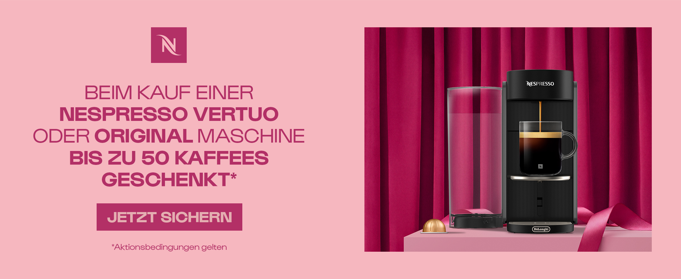 Nespresso, Kaffeemaschine, Kaffee, Espresso, Kapselmaschine, Nespresso Vertuo, Kaffeemaschine, Kapselmaschine, Schwarze Maschine, Espresso