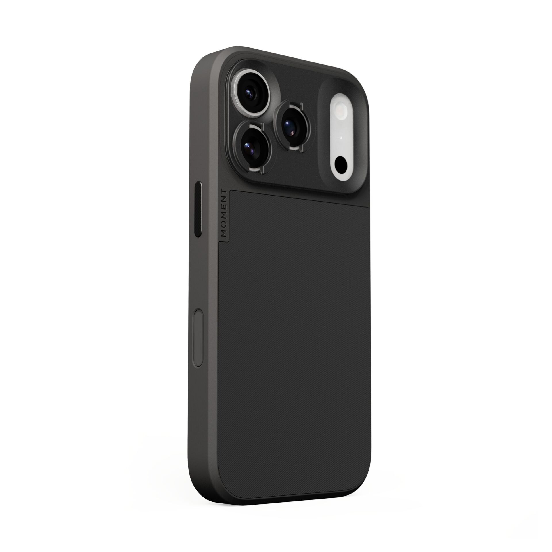 Smartphone-Hülle, Dreifachkamera, Magnetische Halterung, Dunkelgrau, Schlankes Design