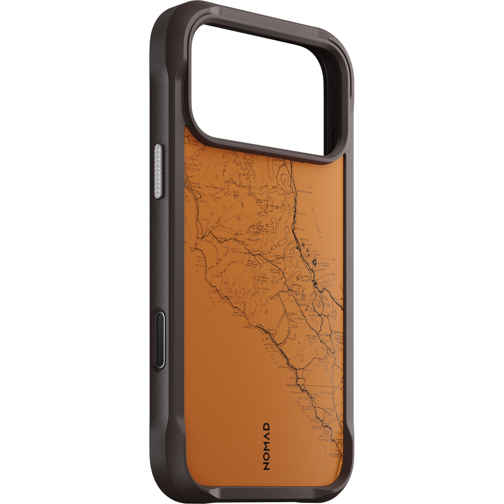 Hülle, Case, Kartenhalter, Map-Design, Orange