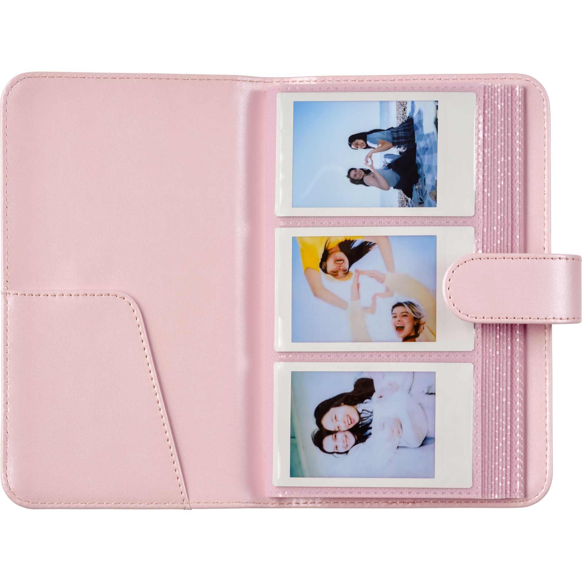 Hülle, Fotoalbum, rosa, Polaroid, Schwarz?