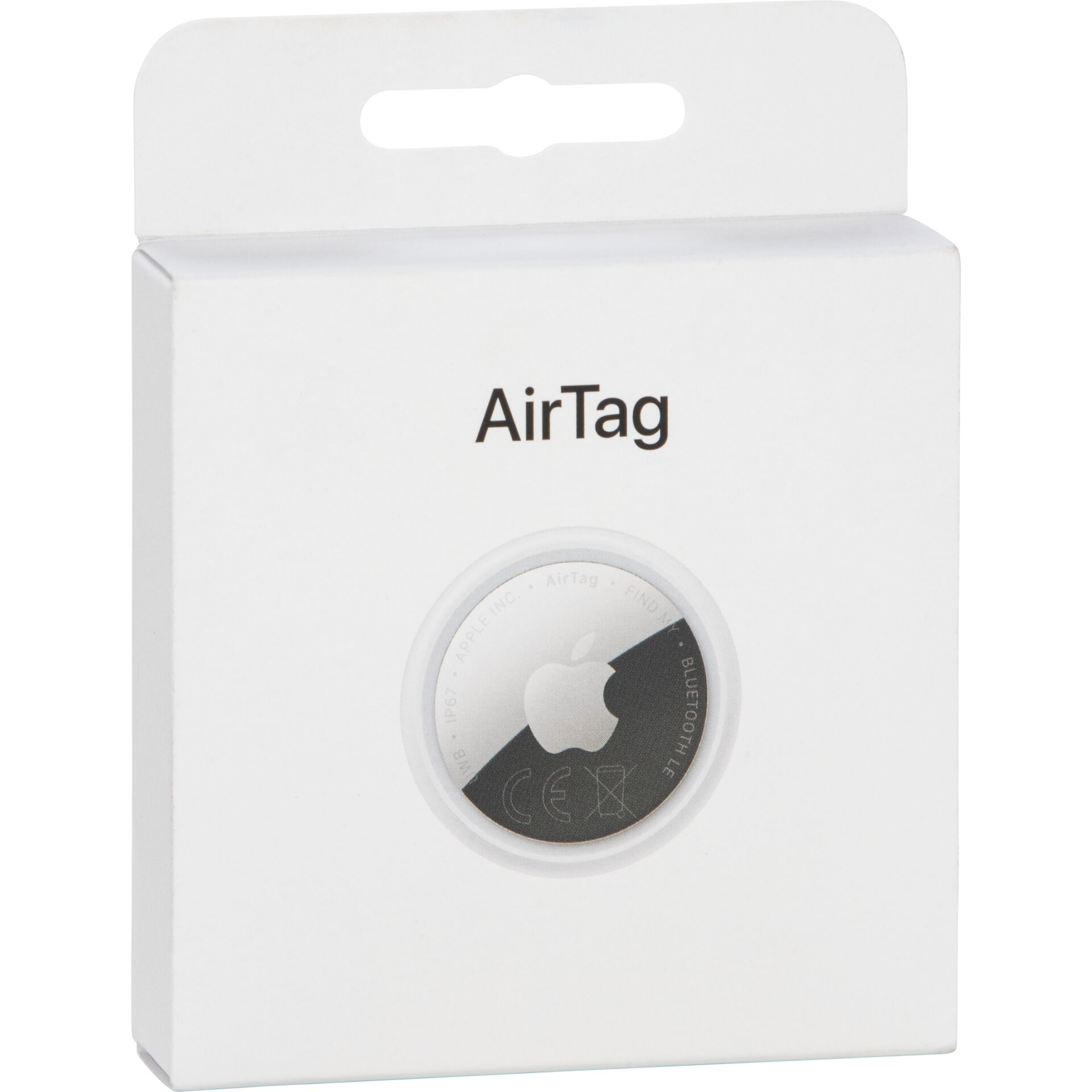 AirTag, Bluetooth, Tracker, Kreis, Weiß