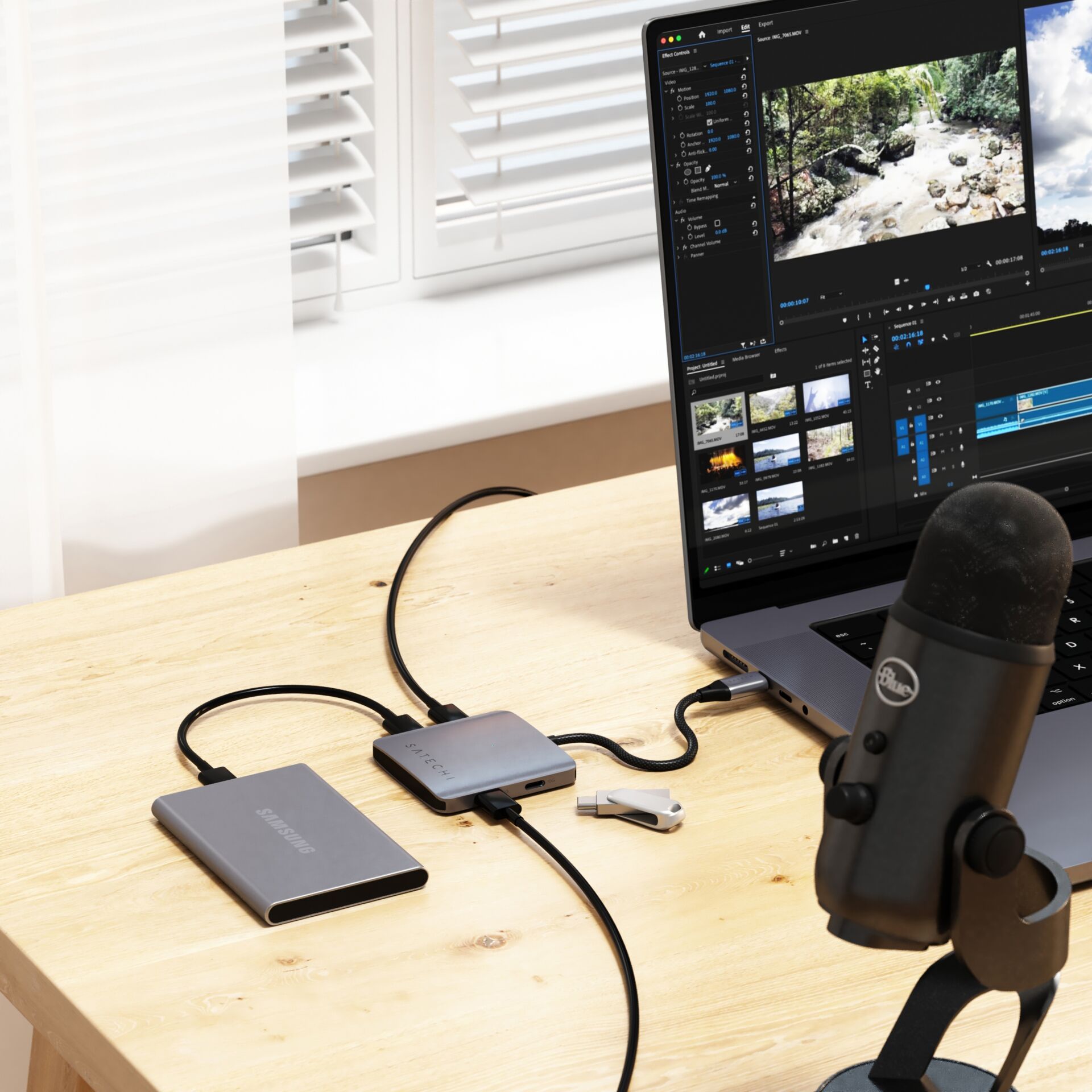 Moebel, Tabelle, mikrofon, Schreibtisch, Pc