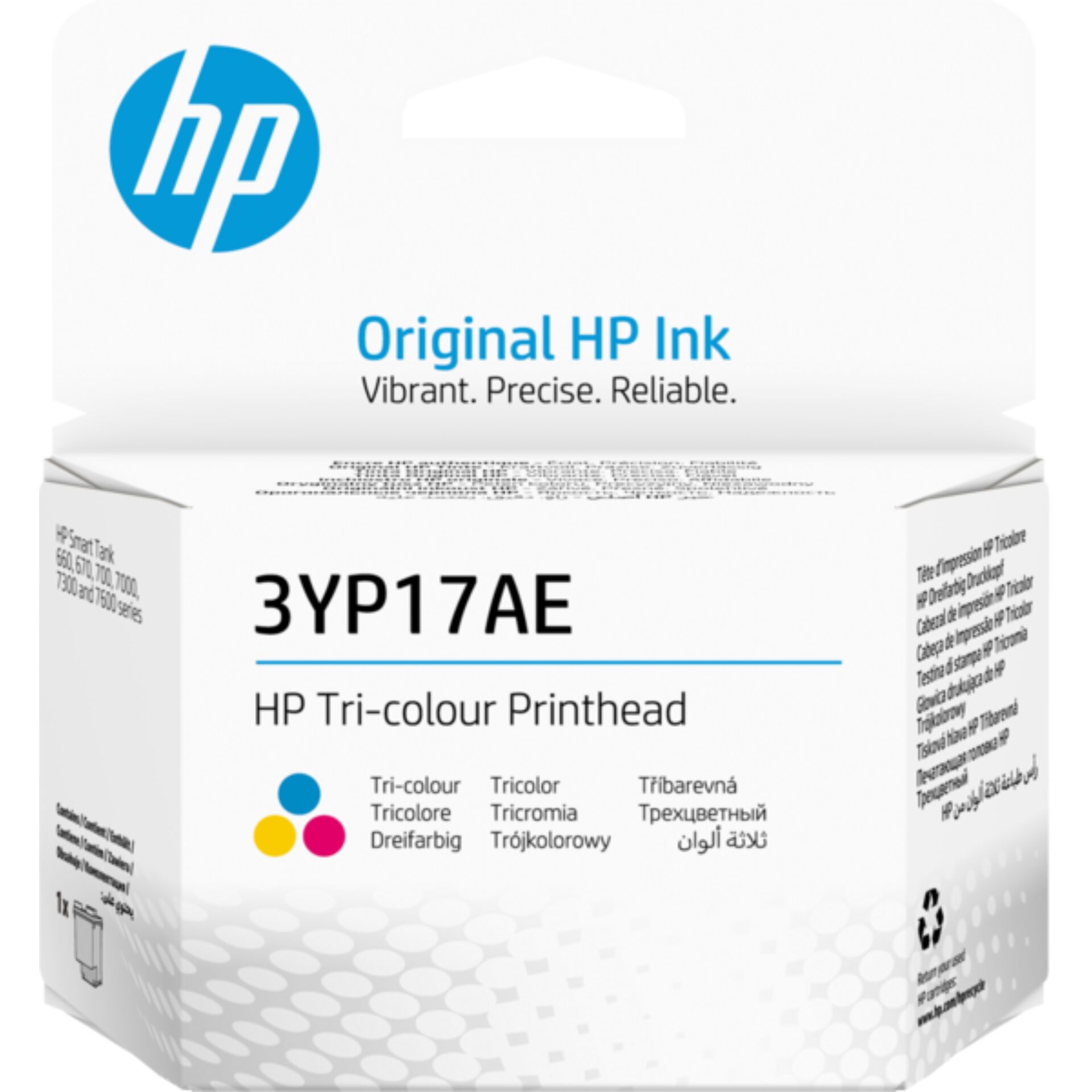 HP 3YP17AE Druckkopf Tri-Color