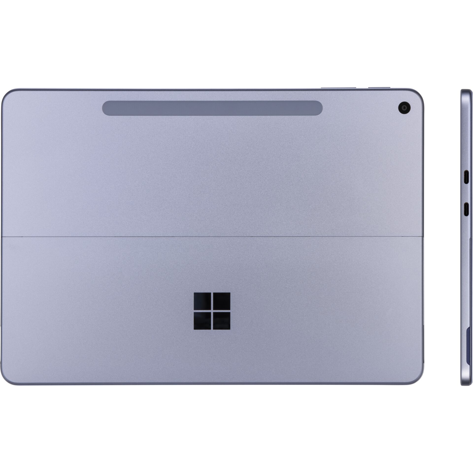tablet, tablet back, l-shape design, violet, camera dot