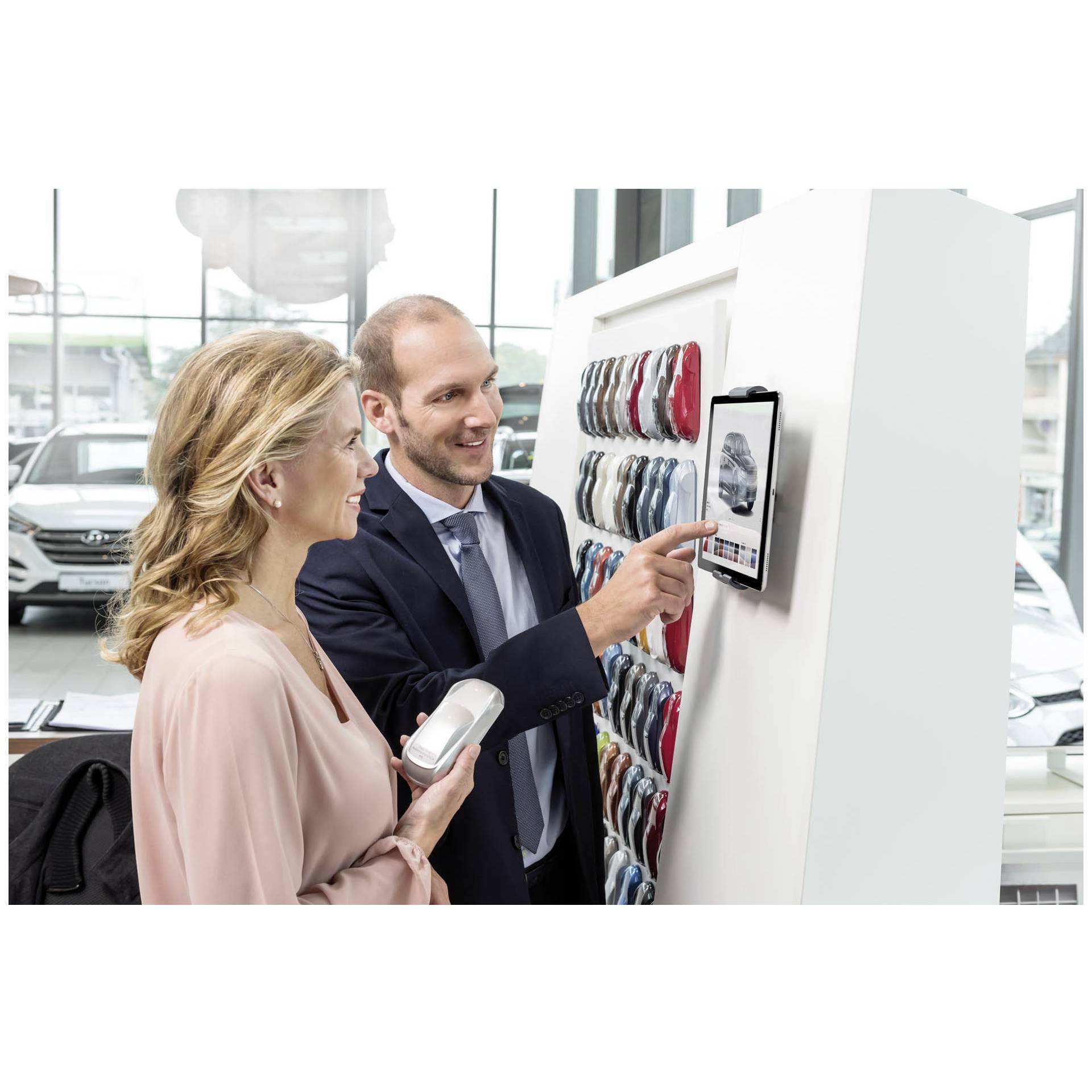 Werbung, Plakat, Person