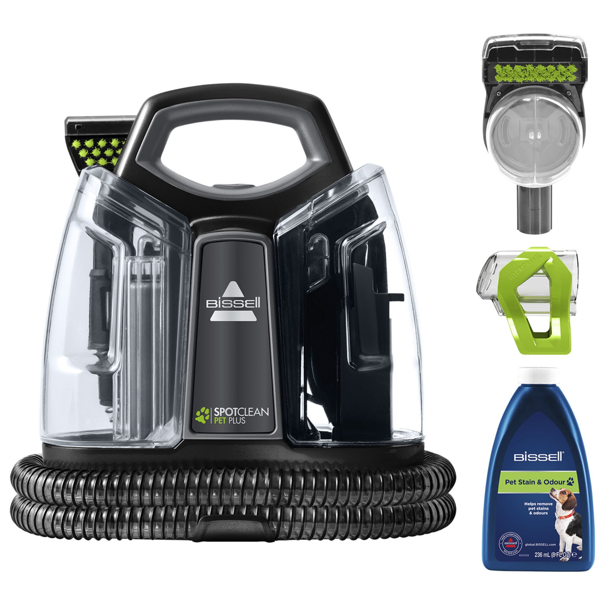 BISSELL SpotClean Pet Plus Tragbarer Fleckenreiniger Gerät, Elektrisches Gerät, Hund, Haustier
