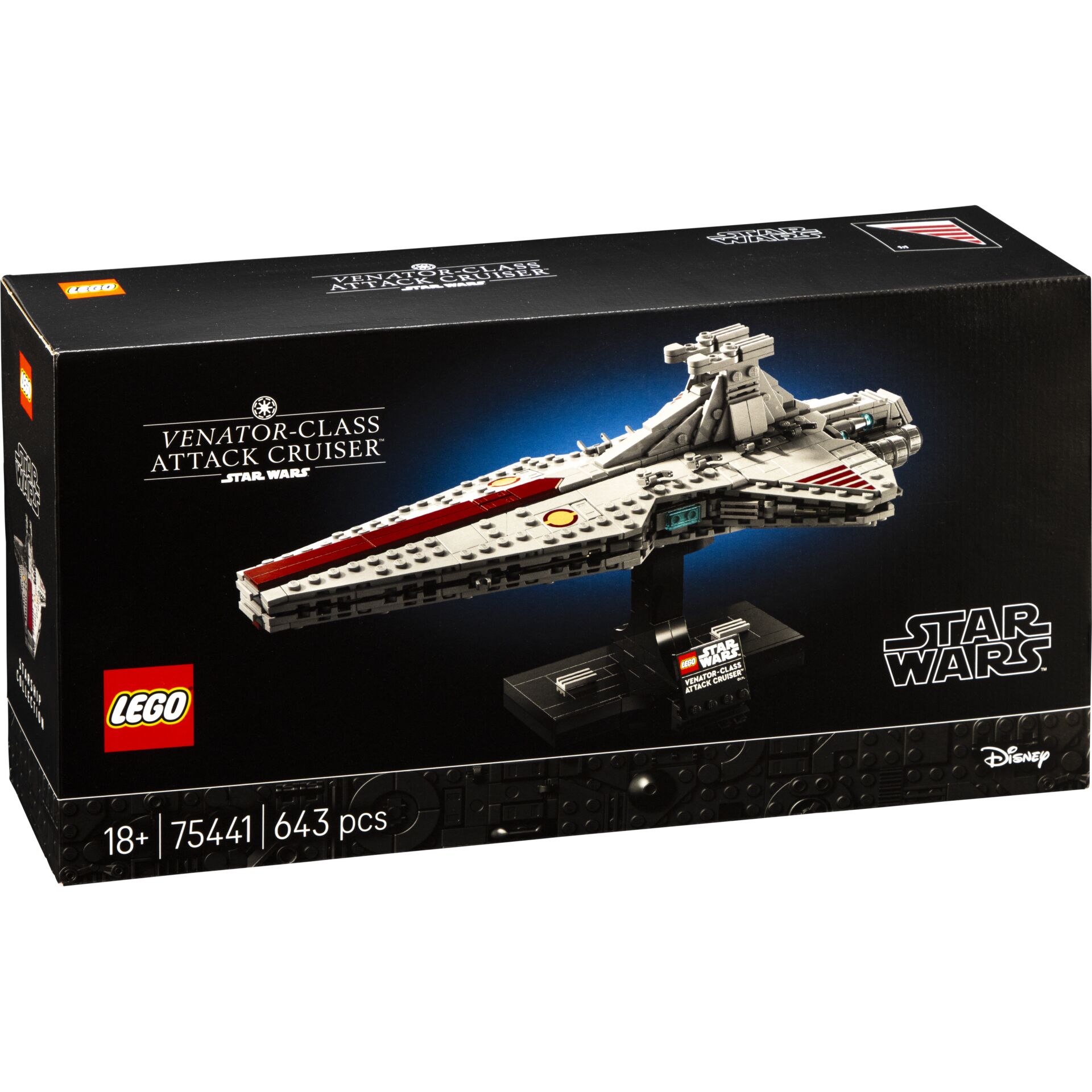 Lego, Star Wars, Venator-Klasse, Angriffskreuzer, 663 Teile
