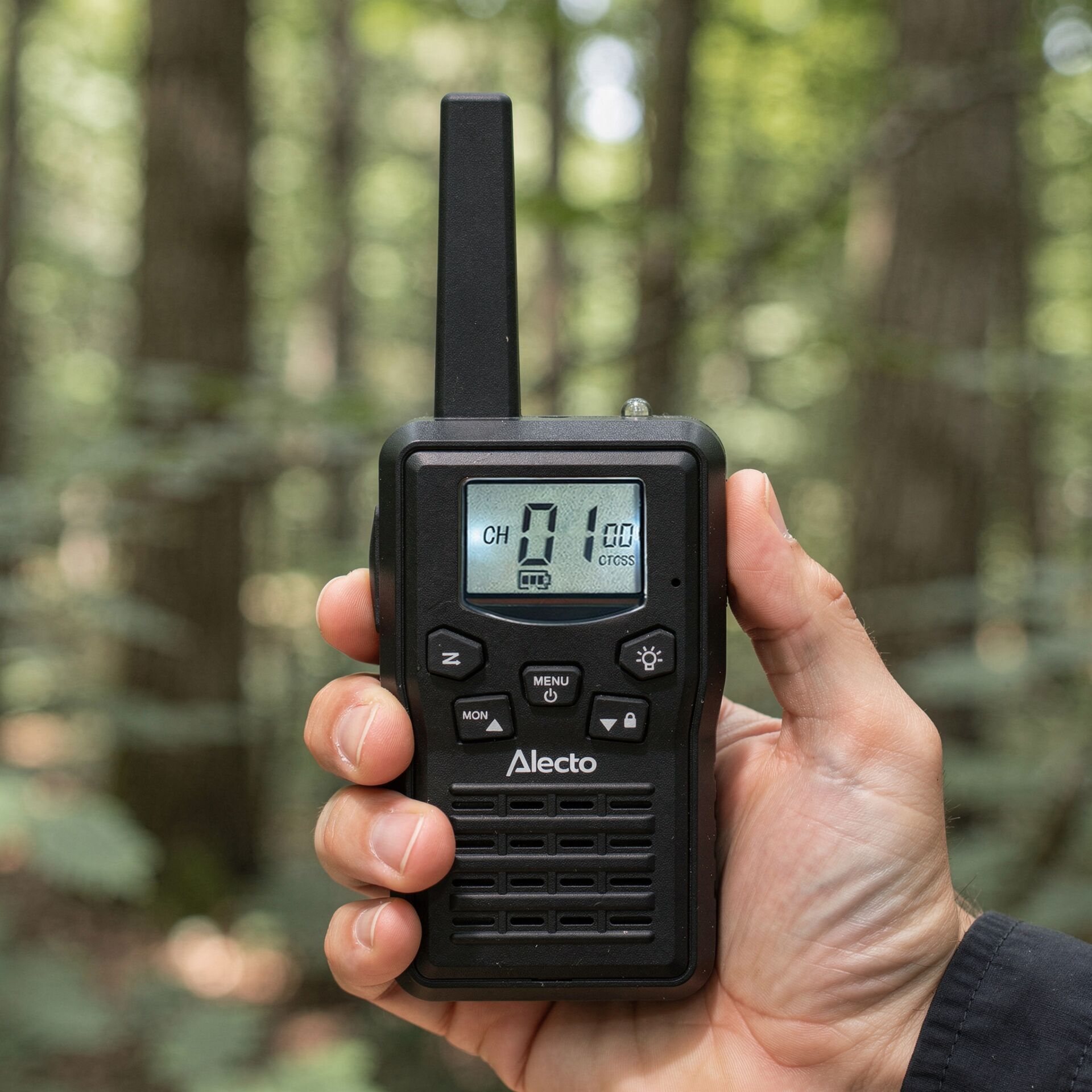 Funkgerät, Tragbares Funkgerät, Handfunkgerät, Aldecto Radio, Digitalanzeige