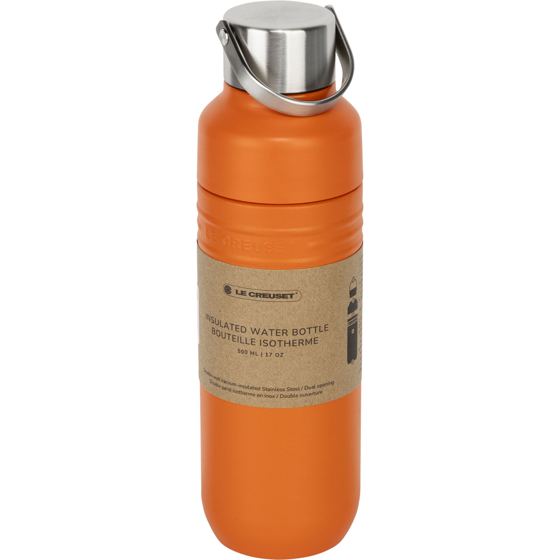 Le Creuset Trinkflasche  On The Go ofenrot 500 ml