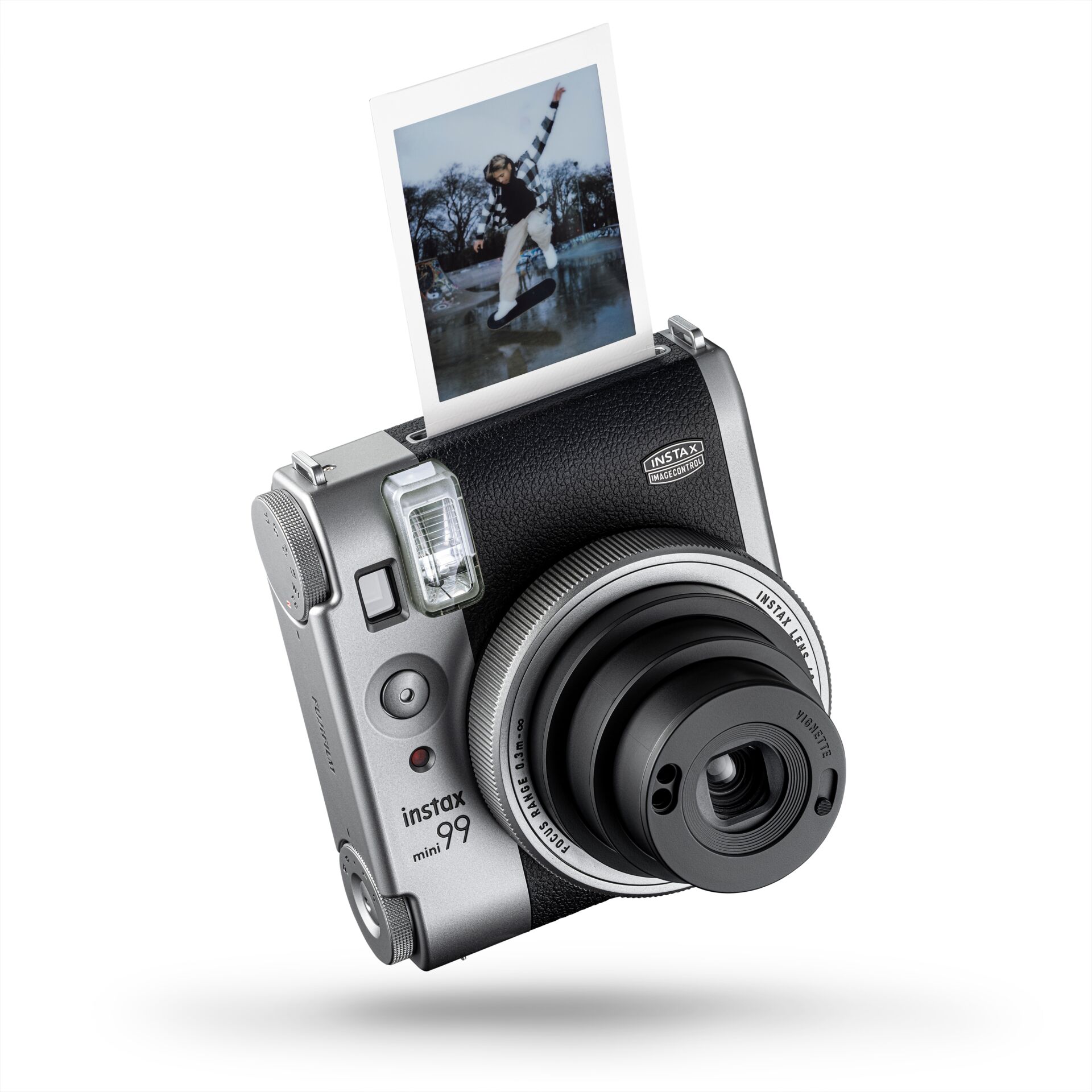 Kamera, Instax Mini 99, Sofortbildkamera, Polaroid-Look, Bildschirm/Polaroid-Edition
