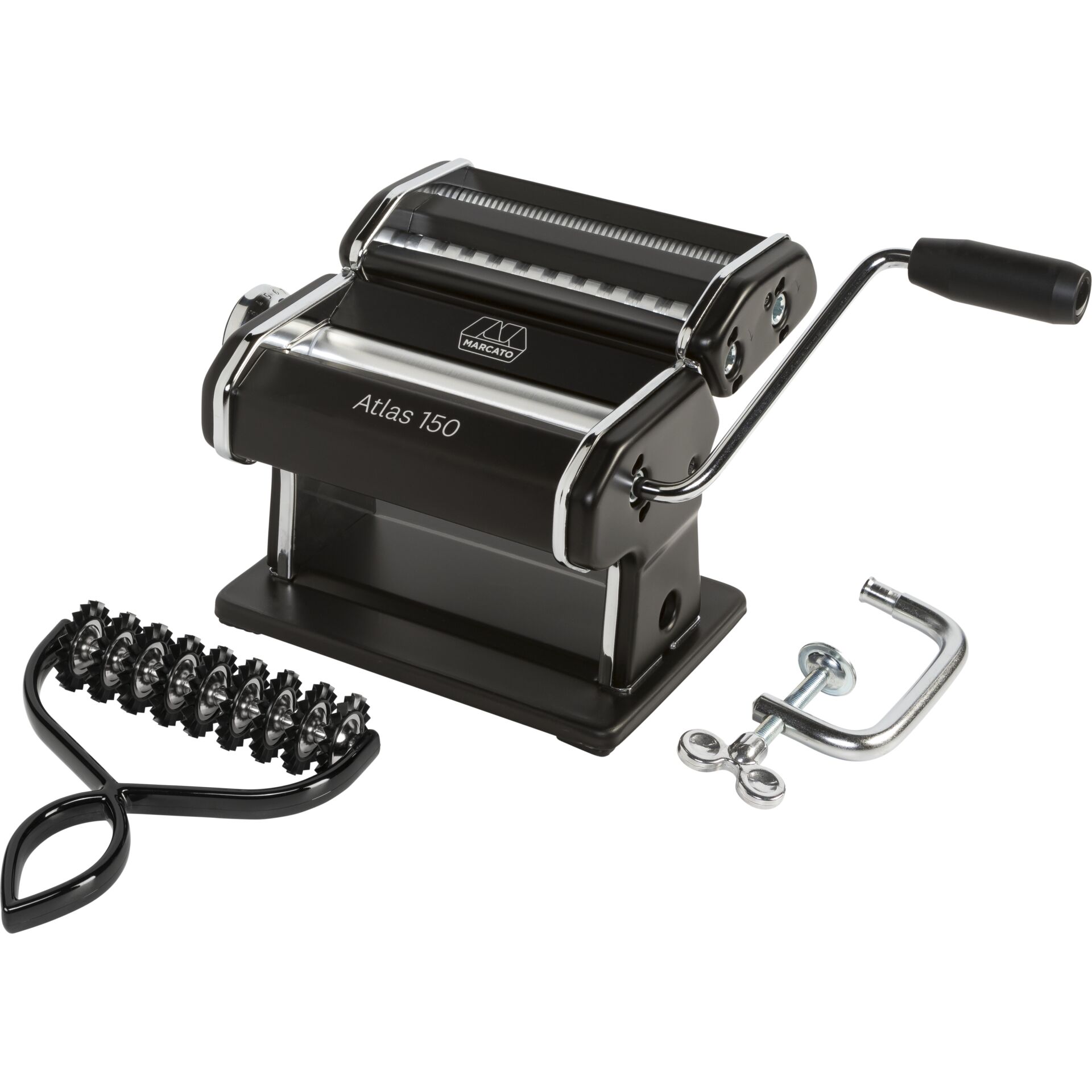 Marcato ATLAS 150 NERA + PASTA-  BIKE NERO