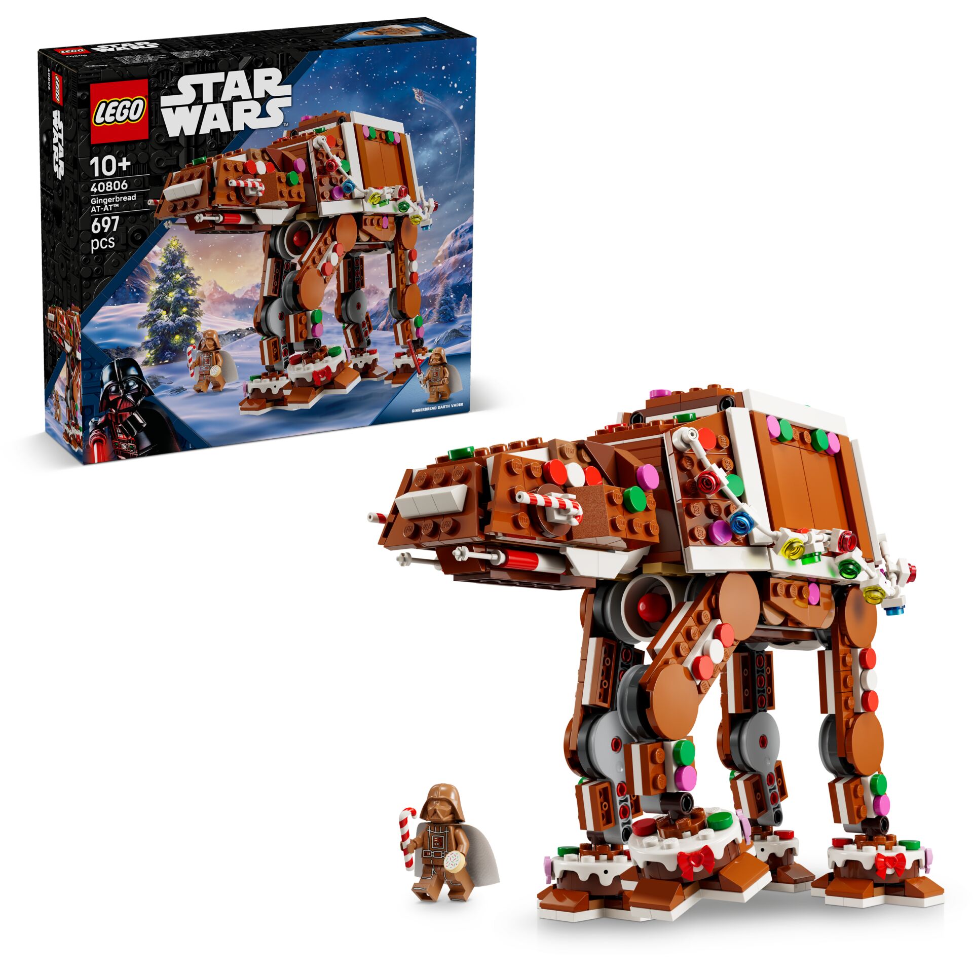 Lego, Star Wars, AT-AT, Gingerbread, Buildable figure