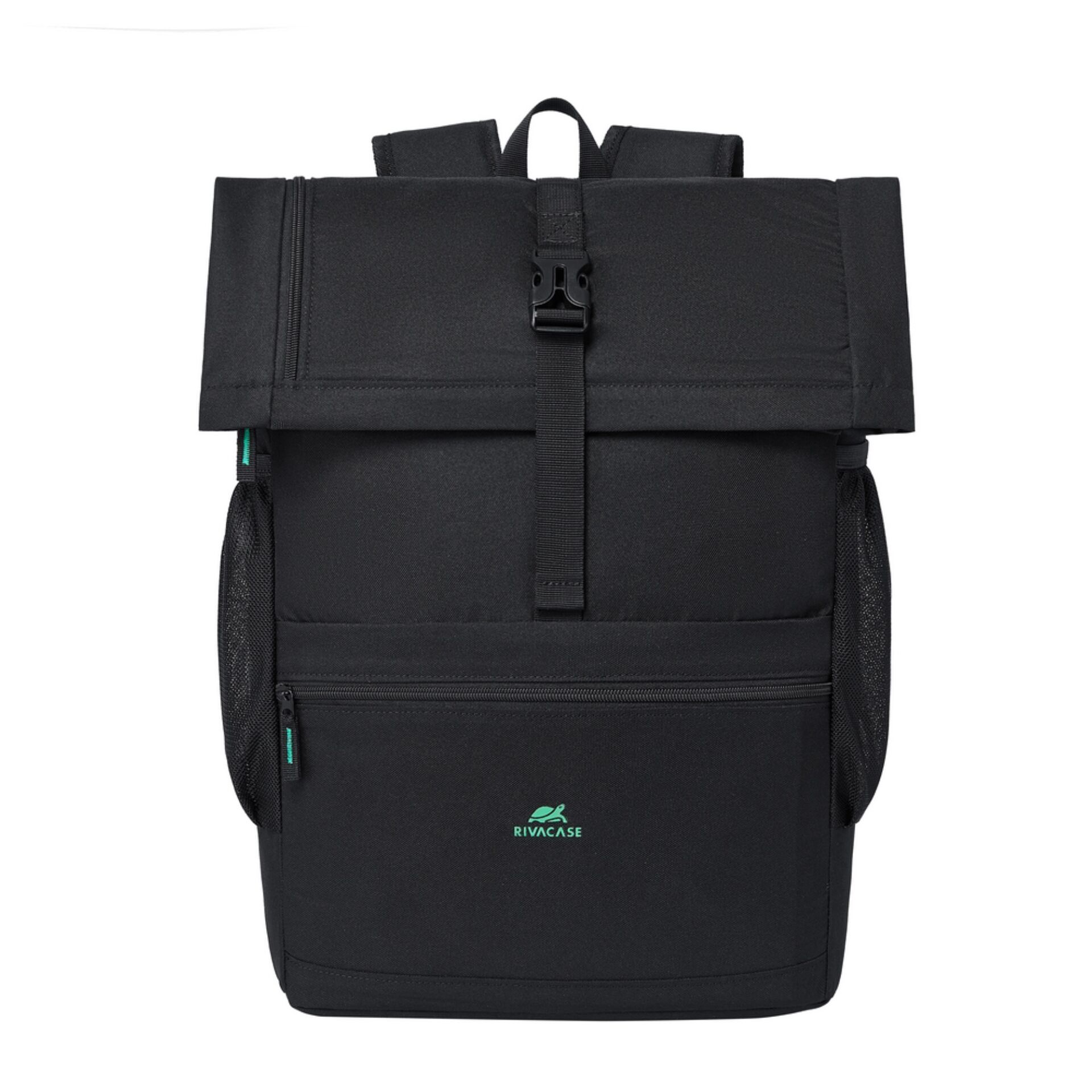 Rucksack, Schwarz, Textil, Schnallenverschluss, Reißverschlussfach