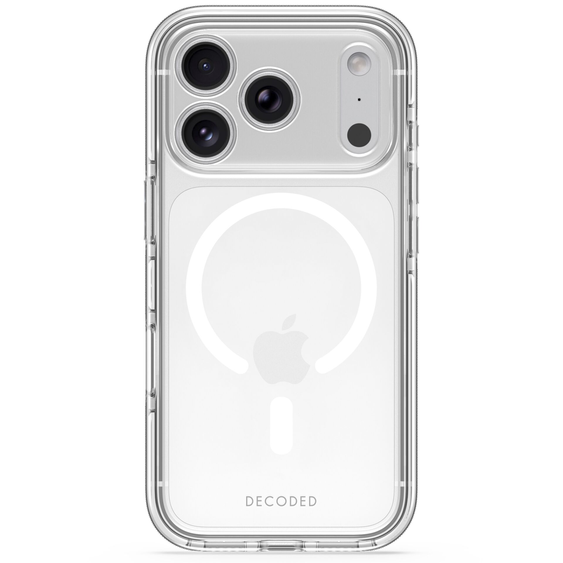 iPhone-Hülle, klare Hülle, Dreifachkamera, MagSafe, transparent