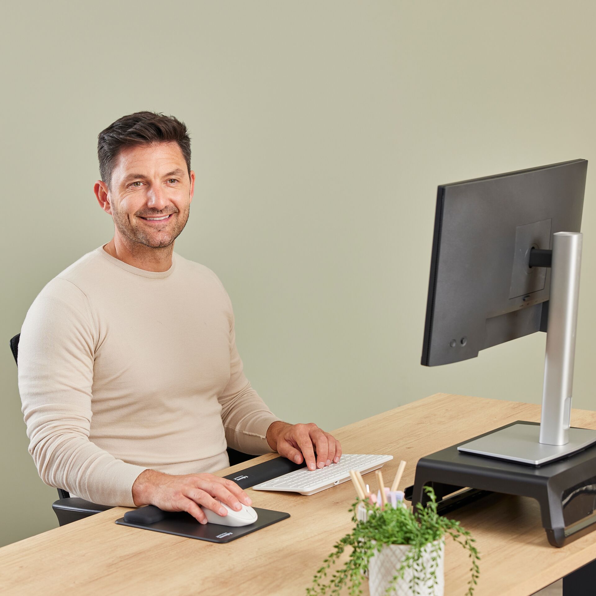 Moebel, Tabelle, Schreibtisch, Mann, Person