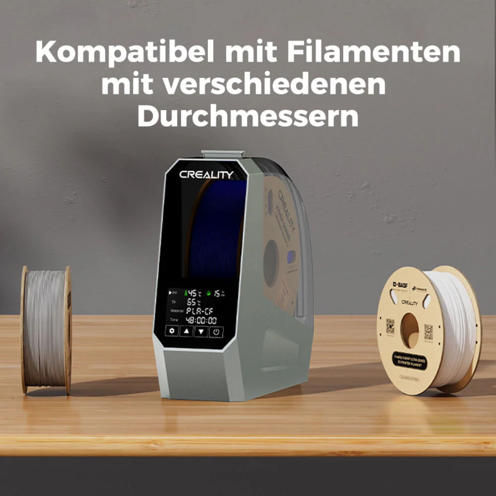 3D-Drucker, Filament, Rolle, Durchmesser, Creality