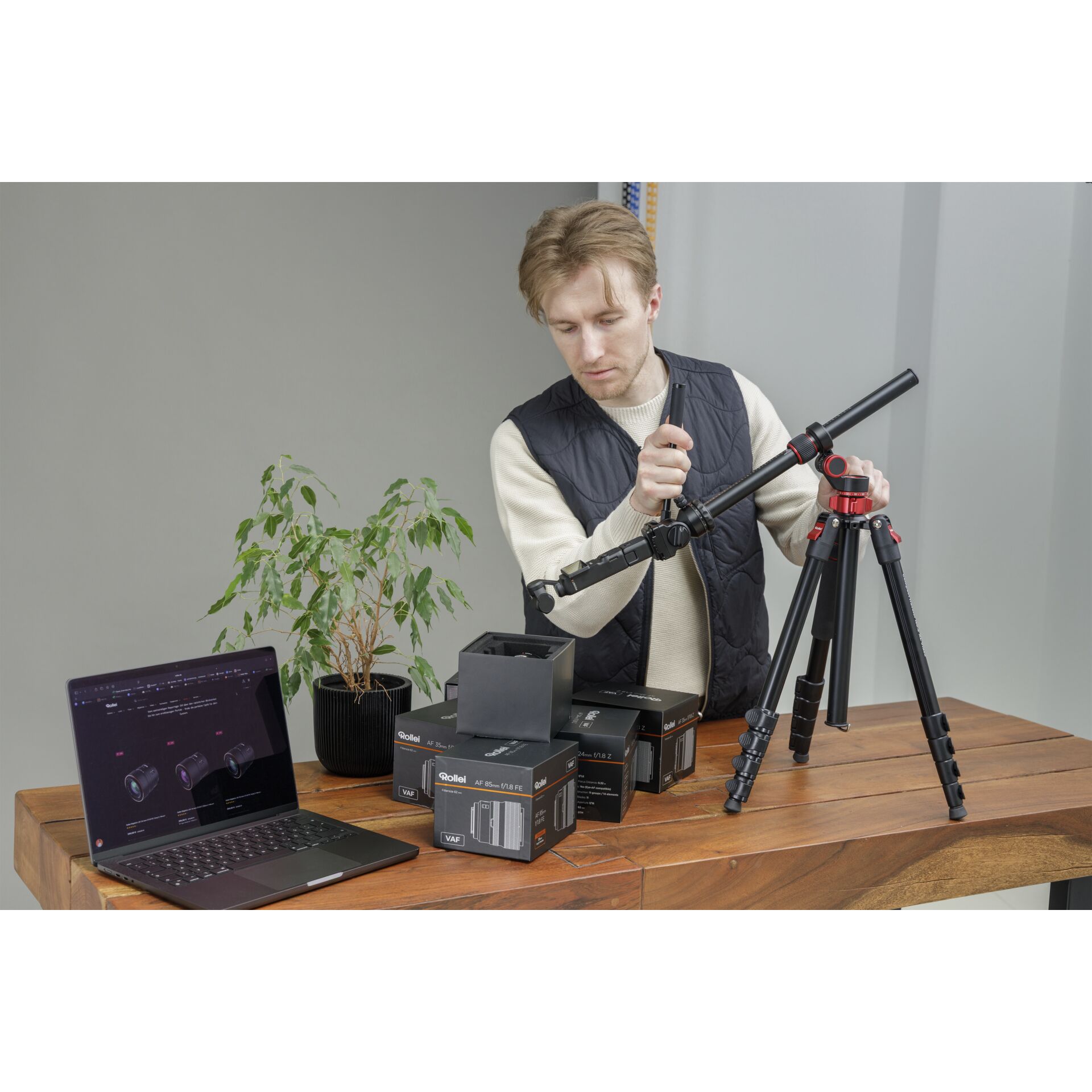 Photographie, Stativ, Laptop, Pc, Überwachen