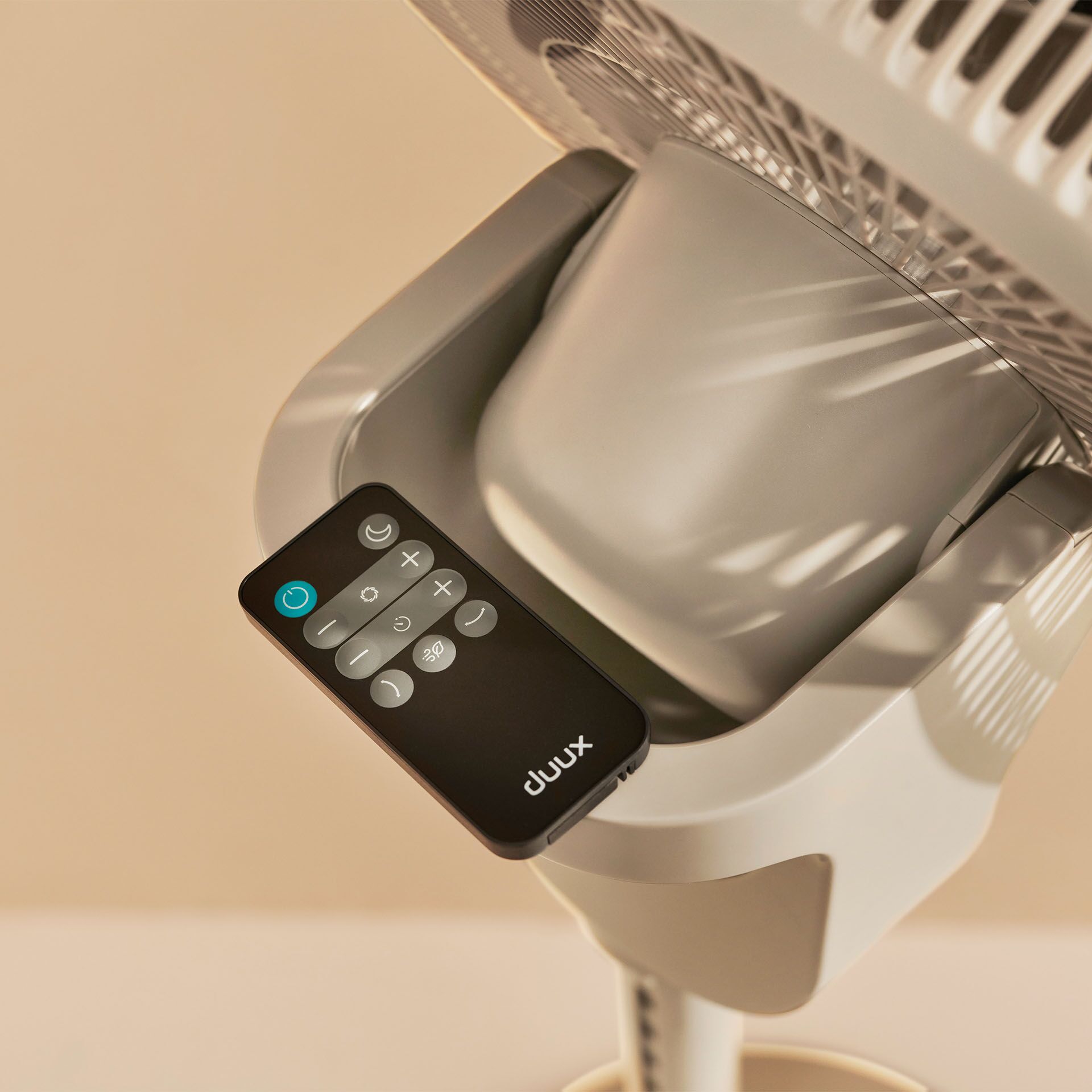 Ventilator, Standventilator, Fernbedienung, verstellbar, weiß
