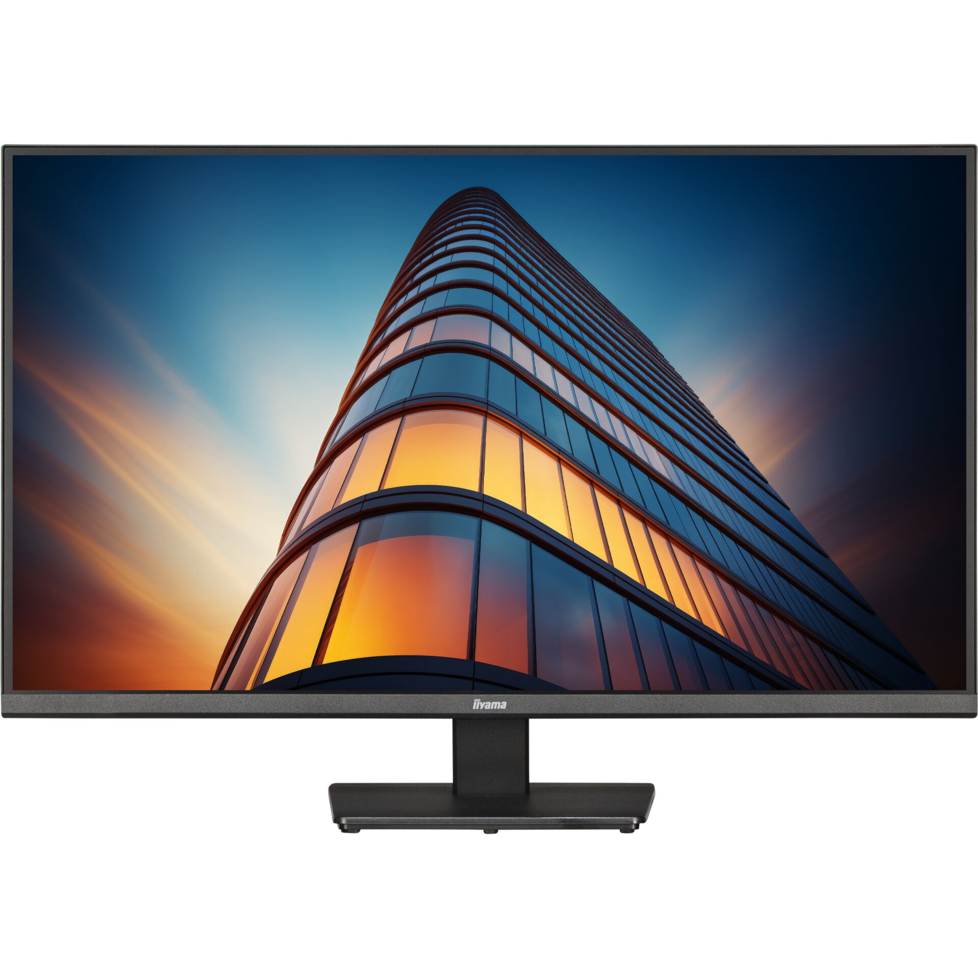 Monitor, LED, 24-27 Zoll, Flachbildschirm, Gehäuse schwarz