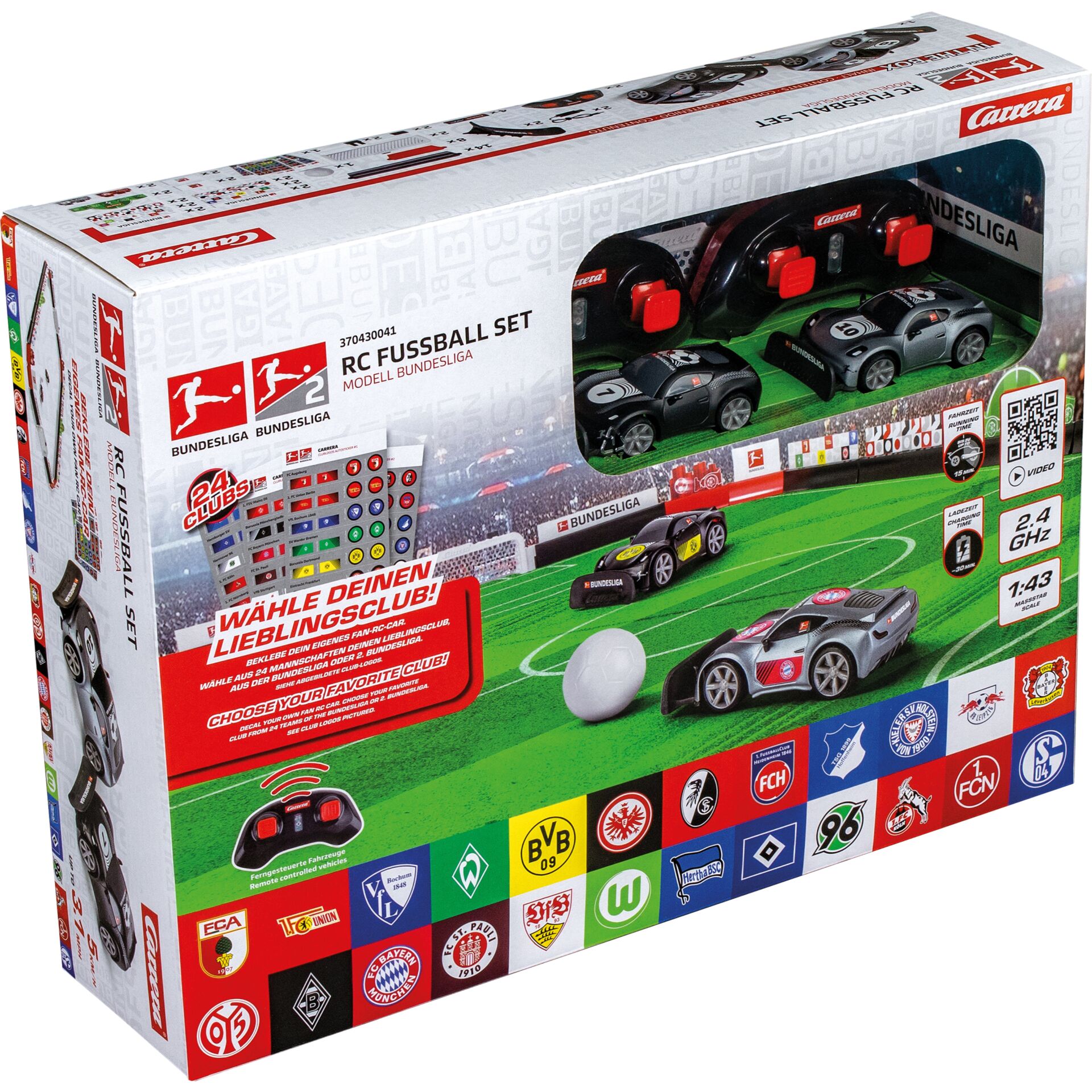 Carrera RC Fussball Set  Bundesliga
