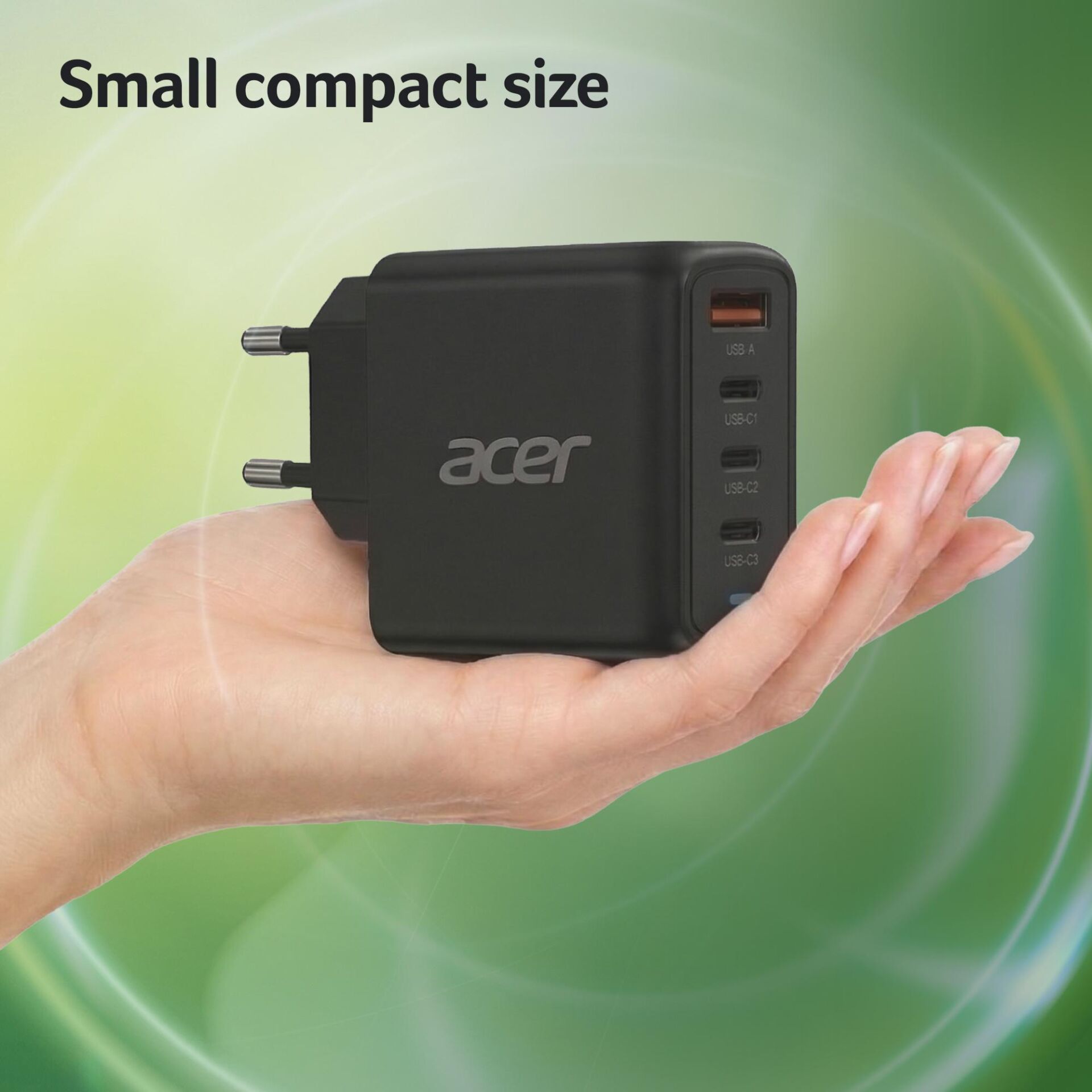 USB-Ladegerät, Wandladegerät, Mehrfachausgänge, Adapter, Kompakte Größe