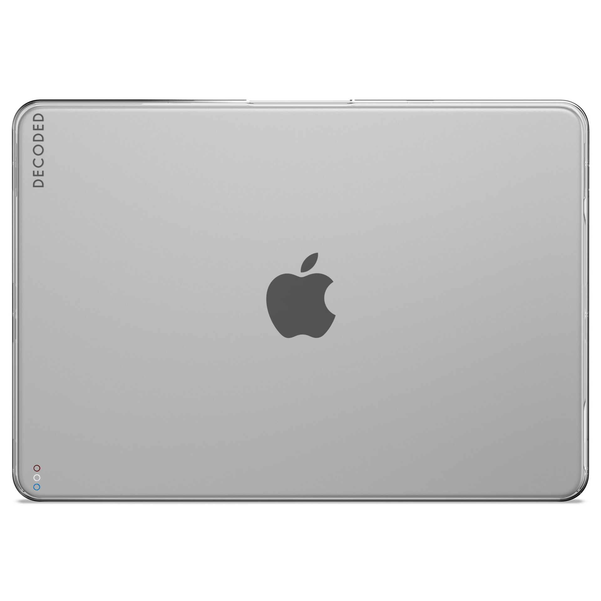 laptop, silber, apple-logo, macbook, obenansicht