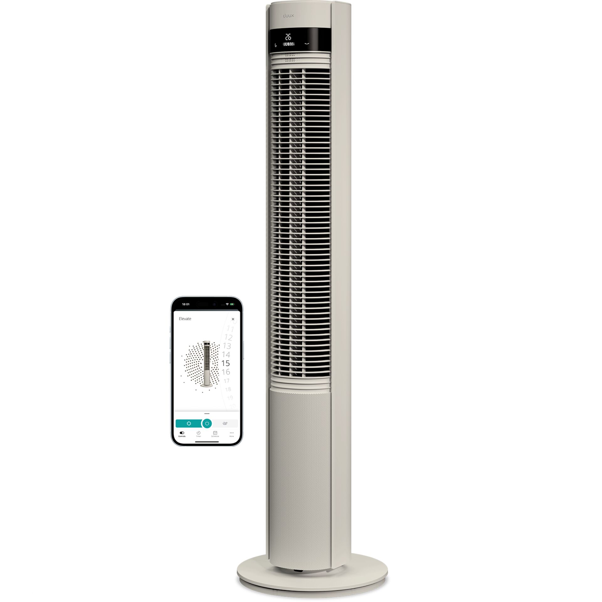 Turmventilator, Luftventilator, Tower Fan, Fernbedienung, Smartsteuerung