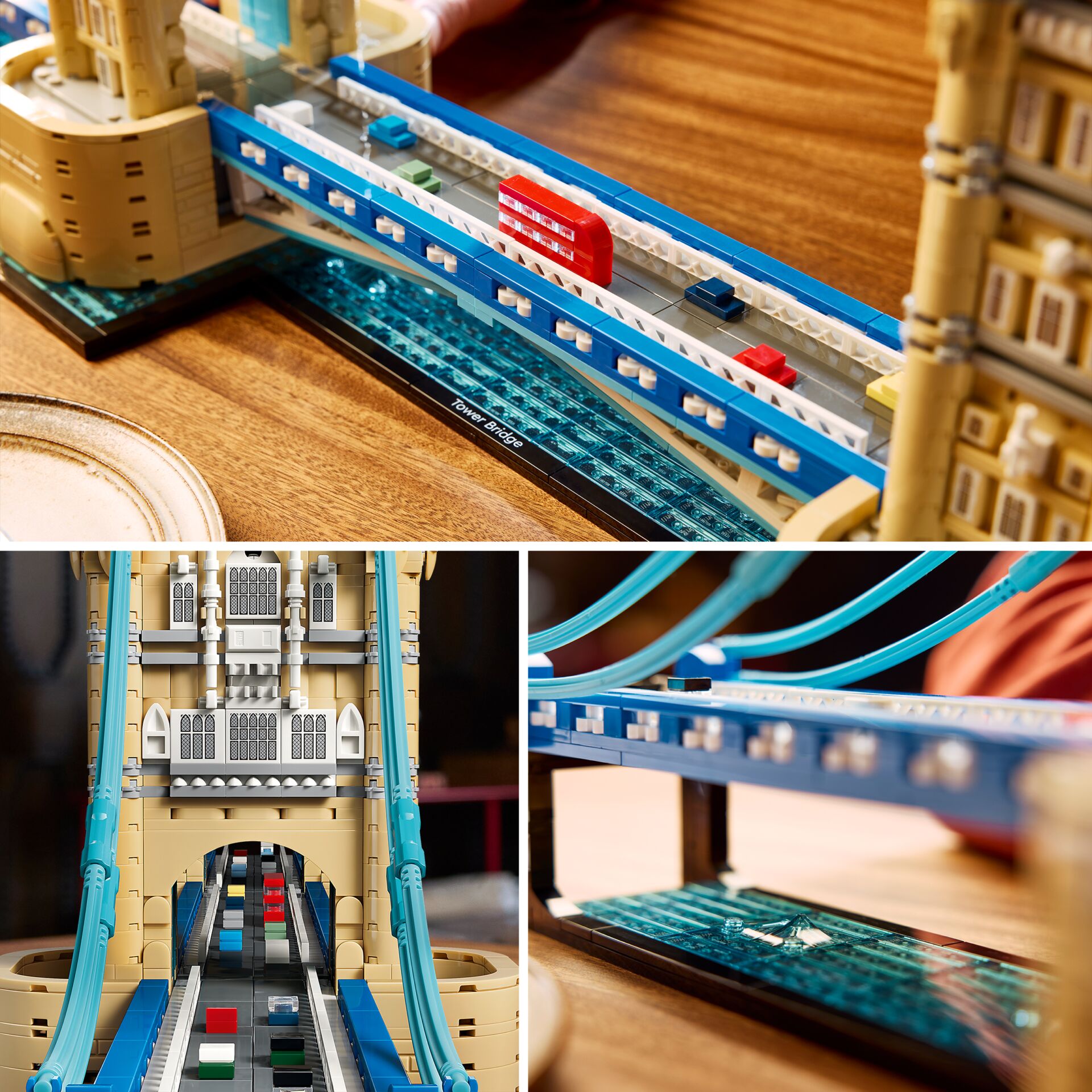 Lego, Brücke, Stadtmodell, Kabelbahn, Gebäude