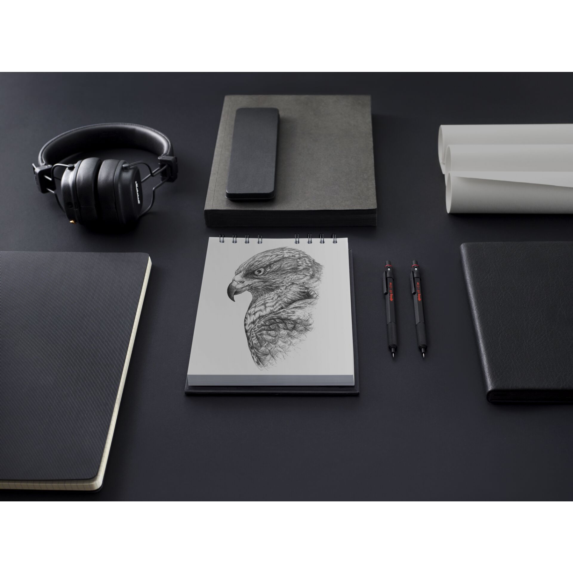 Stift, Elektronik, Kopfhörer, Kunst, Zeichnen