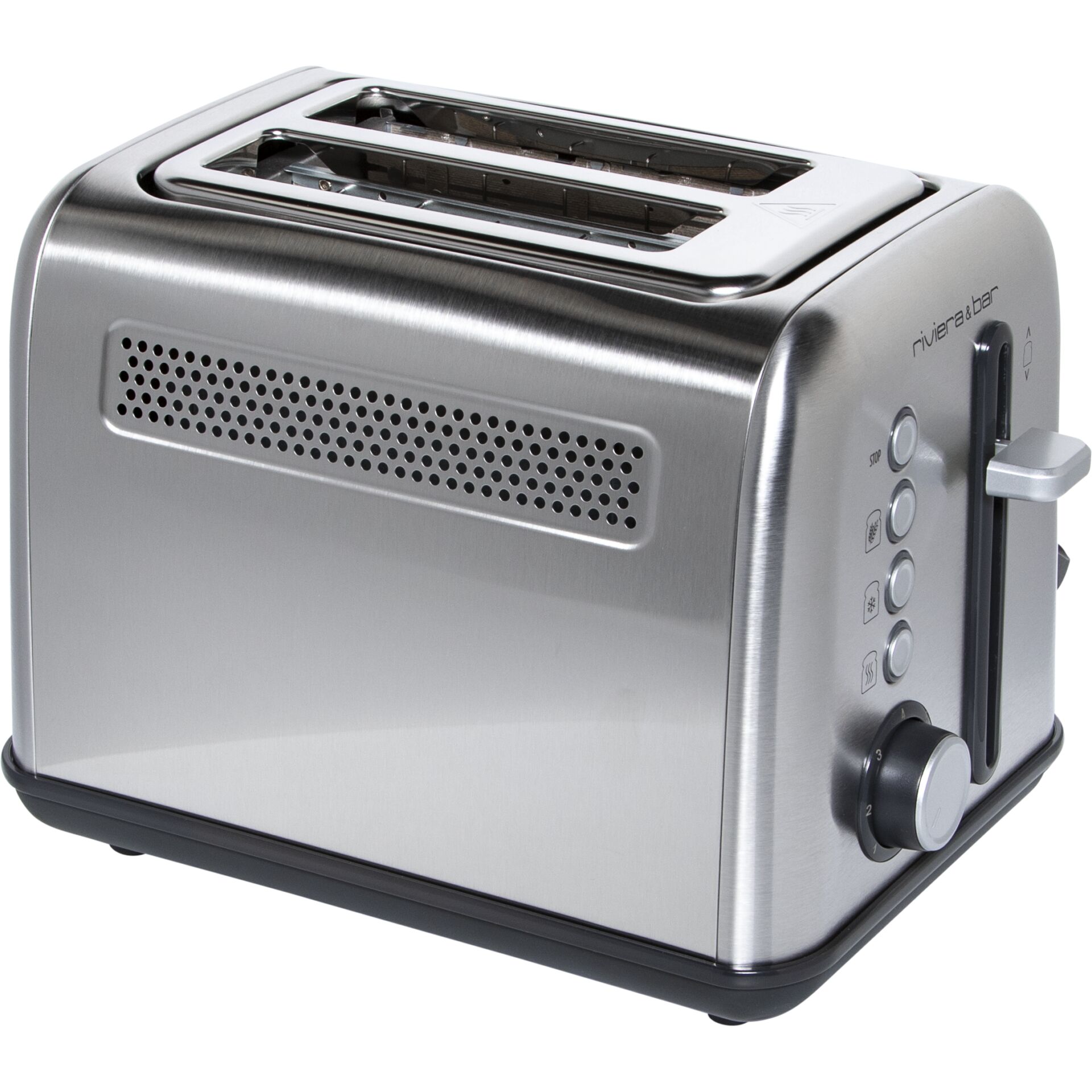riviera&bar Toaster Stainless  Stainless Steel 2 short slots