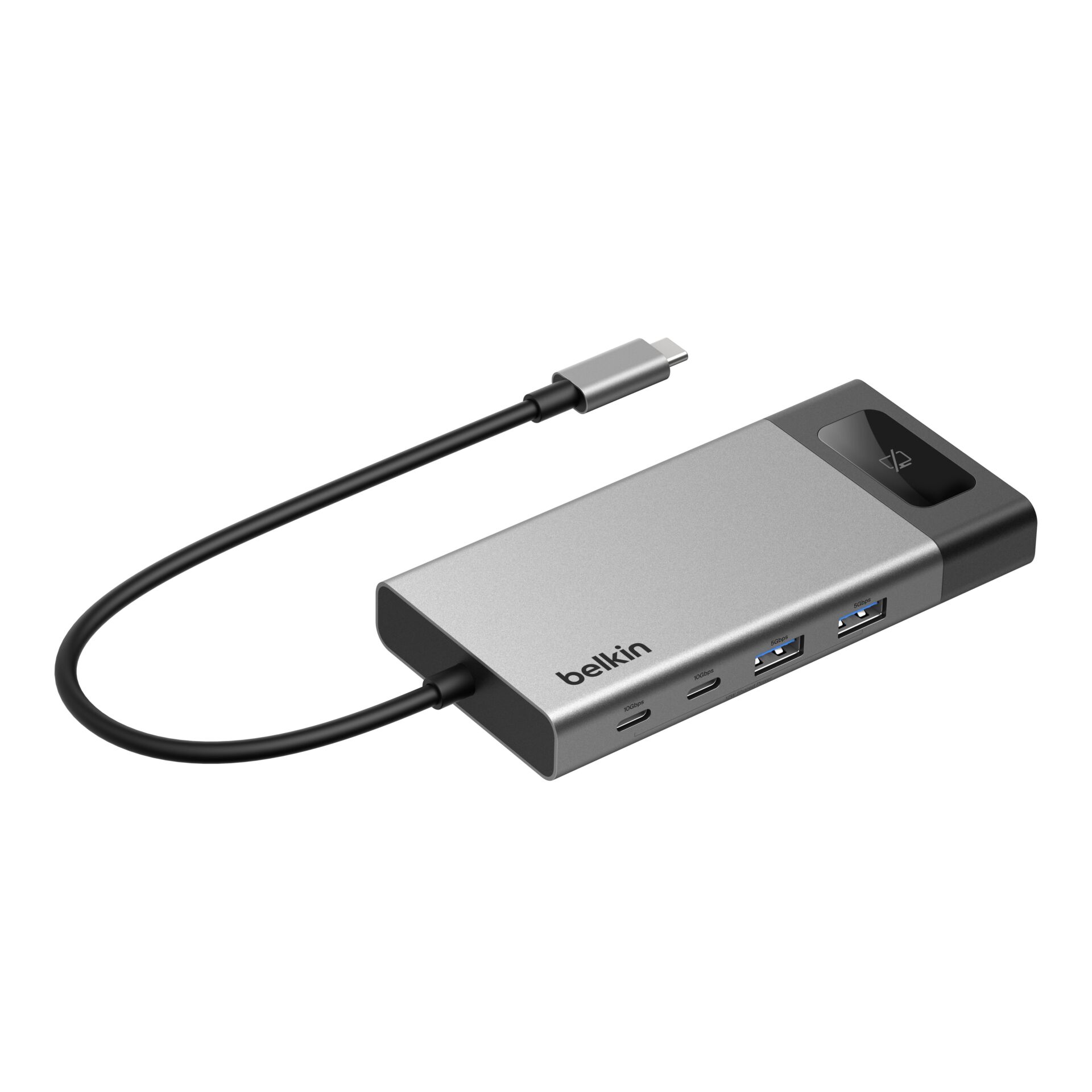 USB-C Hub, USB 3.0, Multiport, Aluminium, MacBook-Dongle