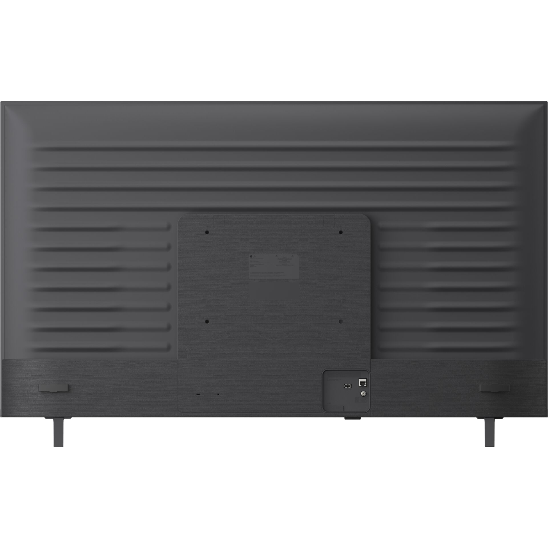 TV, LED, Schwarz, Rückseite, Vesa-Halterung