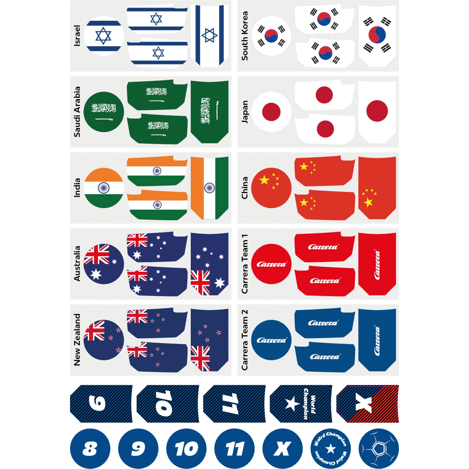 Flag patches, Flag collection, Flaggen-Patches, Nationalflags, Wappen-Patches