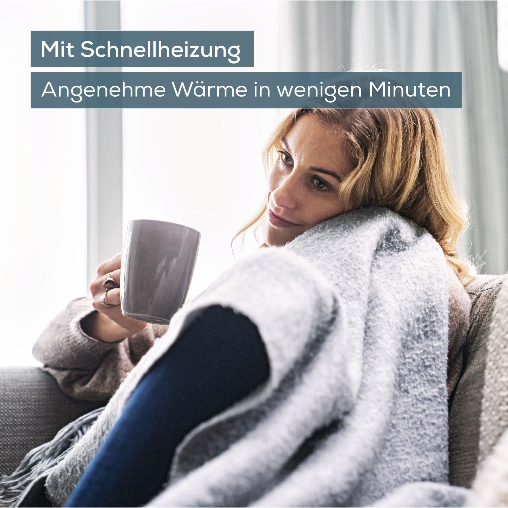 Plaidhülle, Kuscheldecke, Tasse, Wärme, Sofa