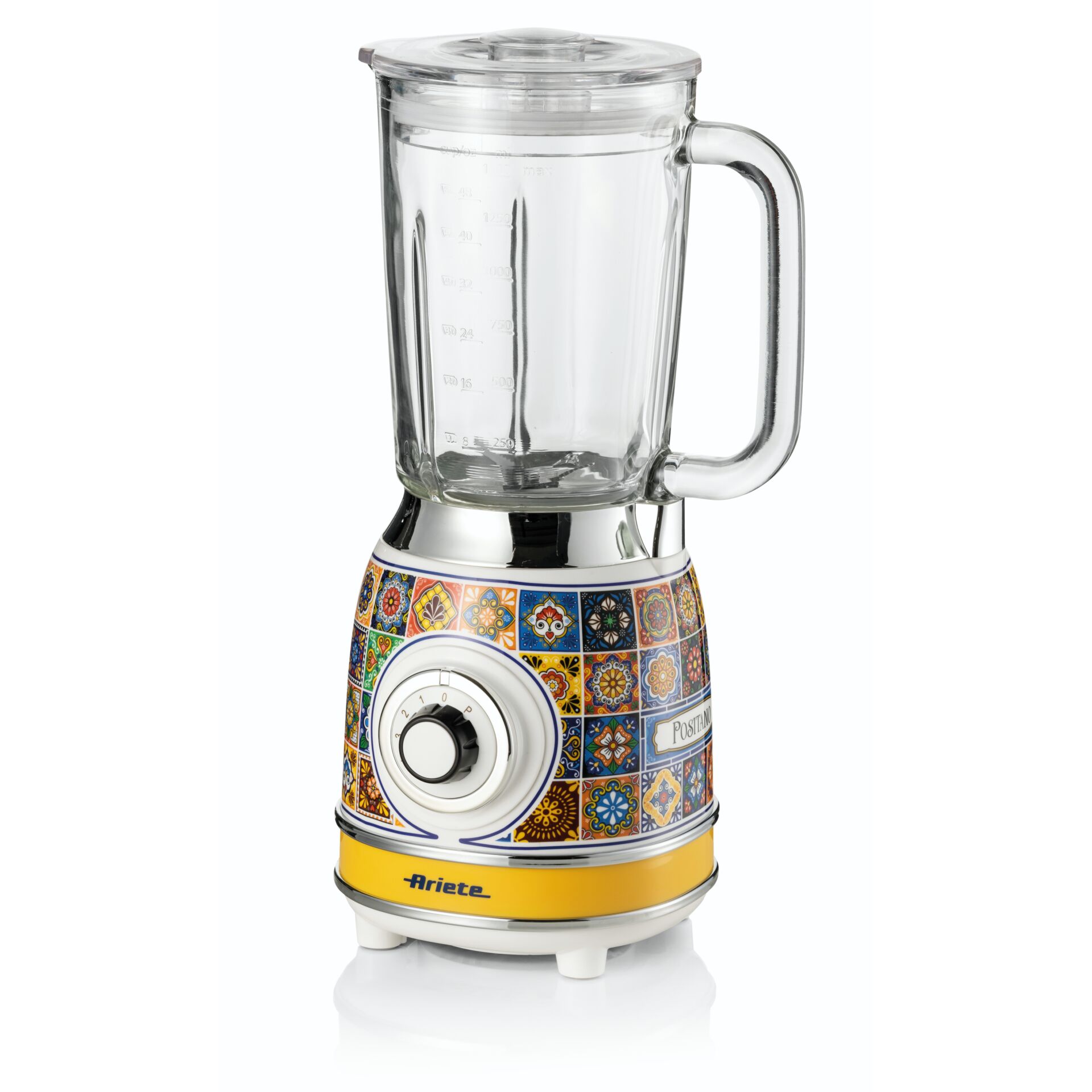 Gerät, Elektrisches Gerät, Mischer, Stabmixer, Mixer, Blender, Küchenmaschine, Glasbehälter, Musterdeckel
