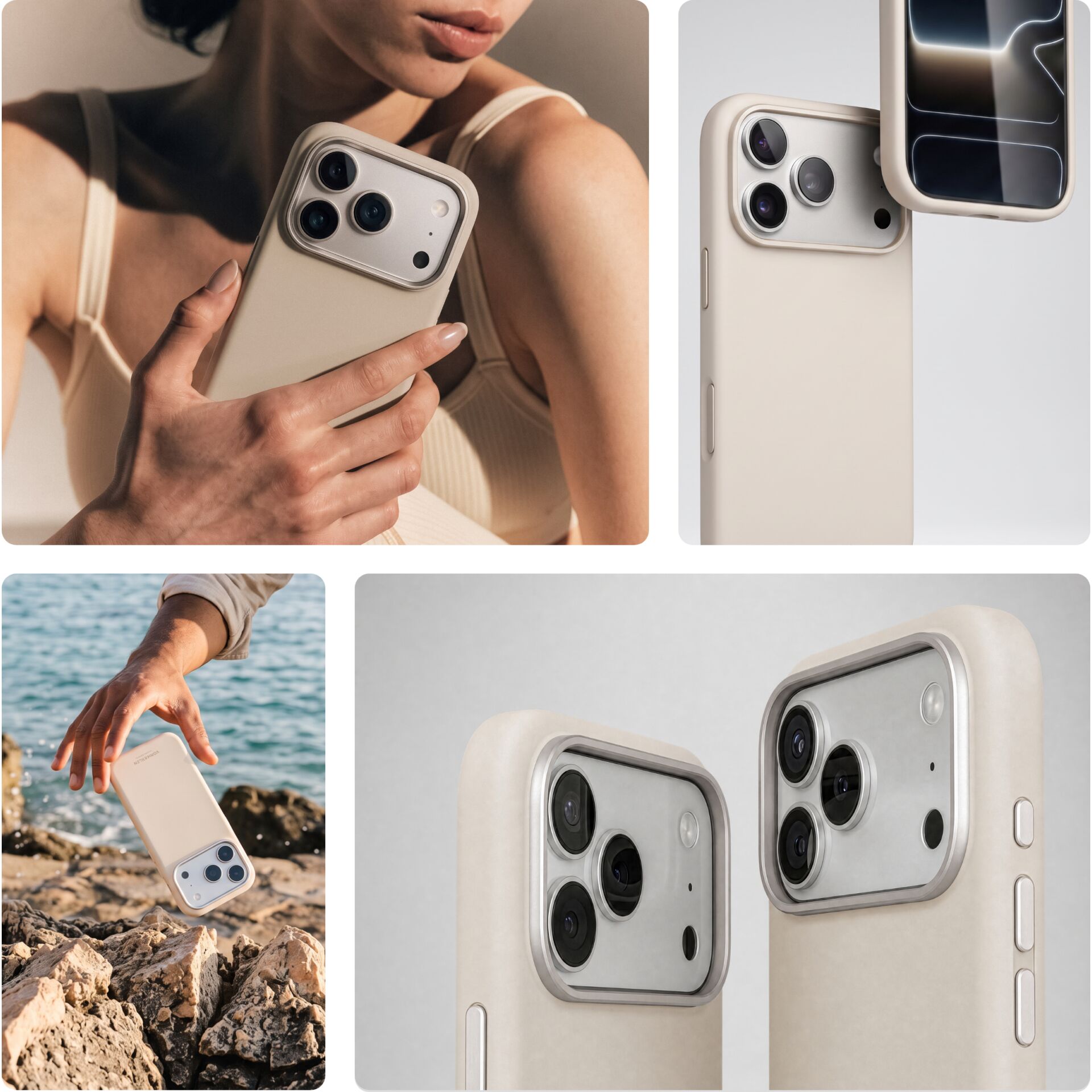 smartphone, iPhone, Dreifachkamera, Beige, Hülle-ähnlich