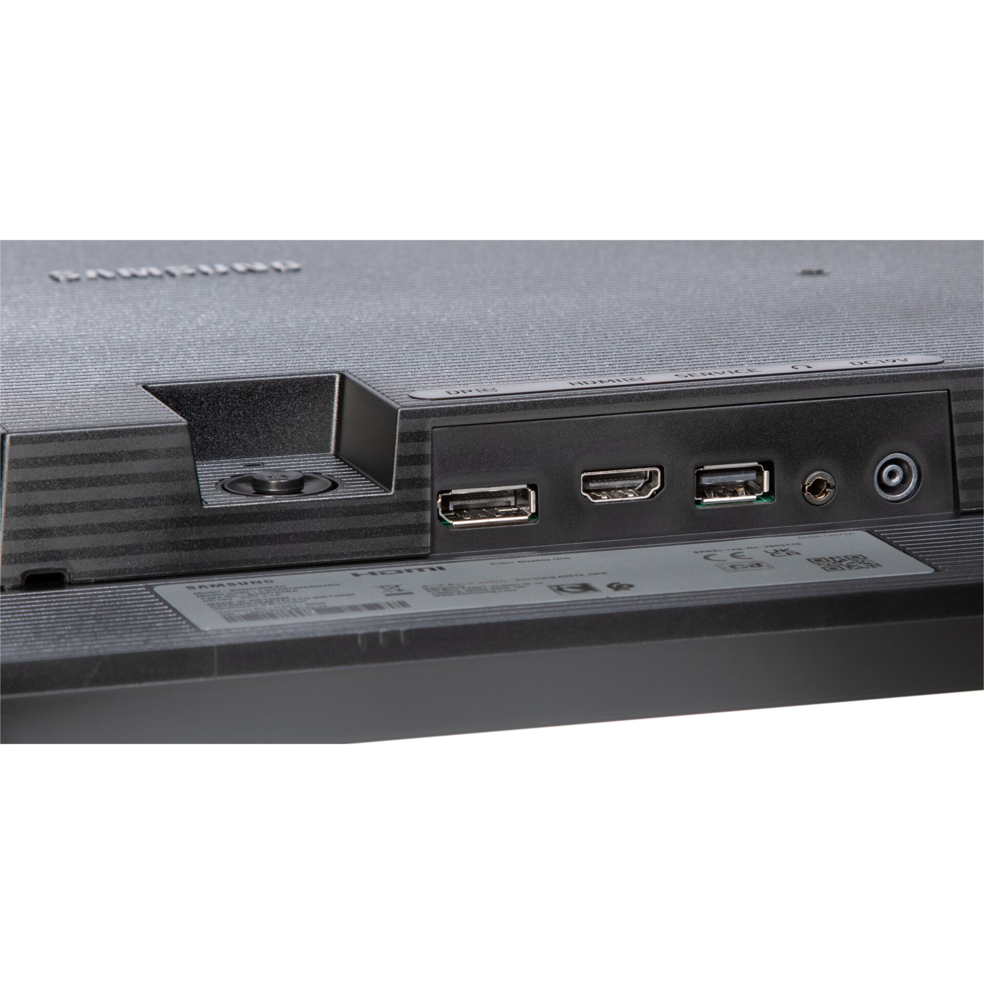 HDMI, USB, AUDIO, DC IN, PORTS