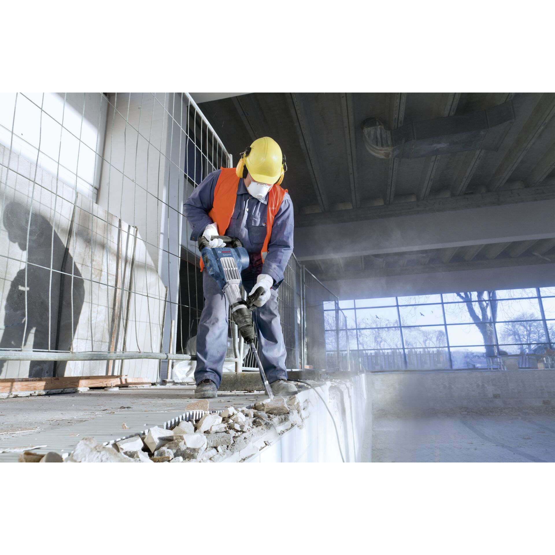 Person, Arbeiter, Gerät, Elektrische Bohrmaschine, Werkzeug