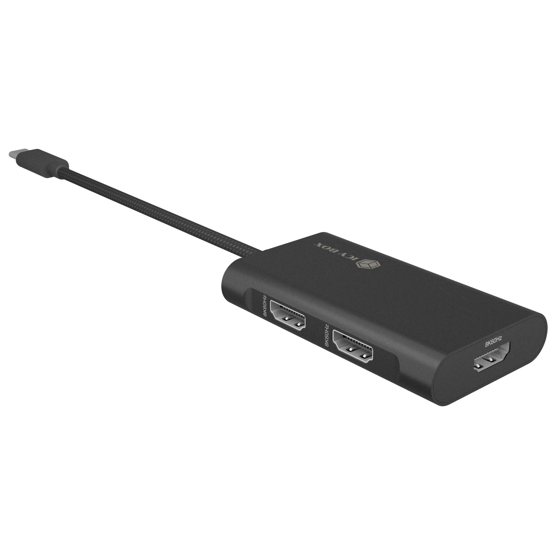 USB-C Hub, HDMI Hub, 8K60Hz, Multiport Adapter, Kabelgebundene Verbindung