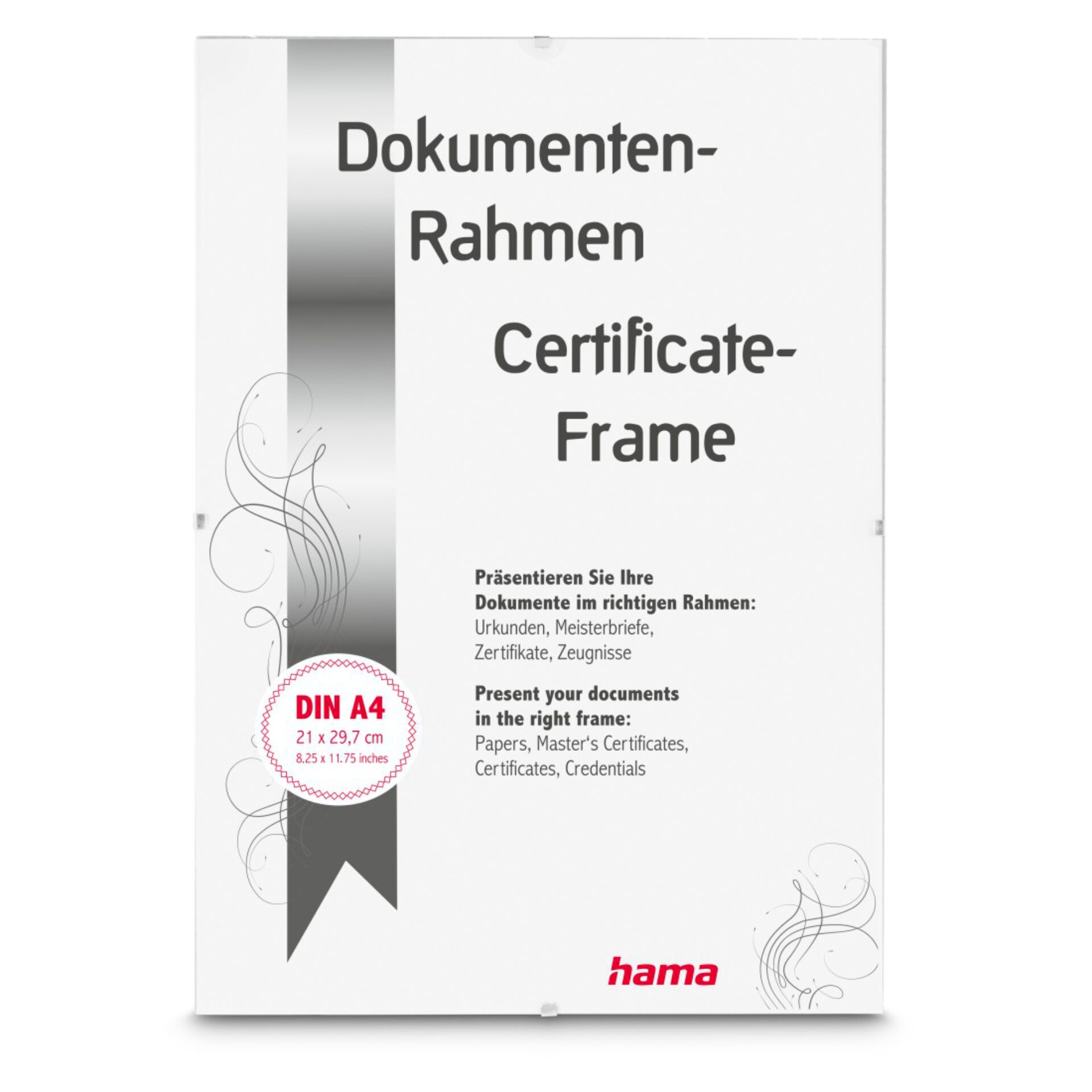 Erwachsener, Weiblich, Person, Frau, Kopf, Dokumente-Frame, Zertifikat-Rahmen, DIN A4, Weißer Rahmen, Dekorativer Rahmen