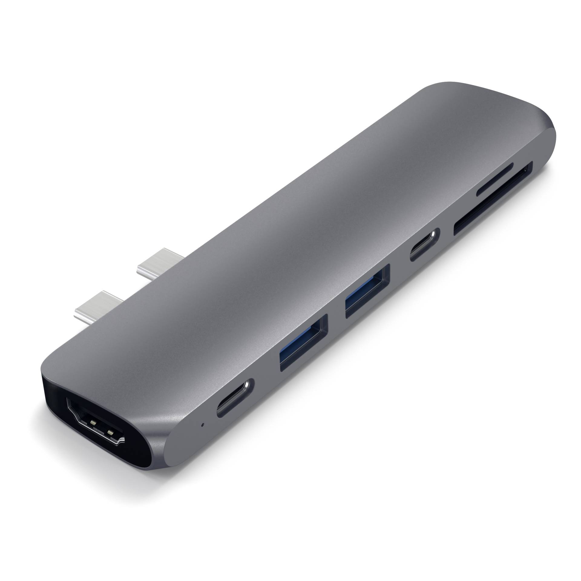 Satechi Type-C Pro Hub 4K HDMI space gray Elektronik, Hardware, Handy, Knotenpunkt, Adapter