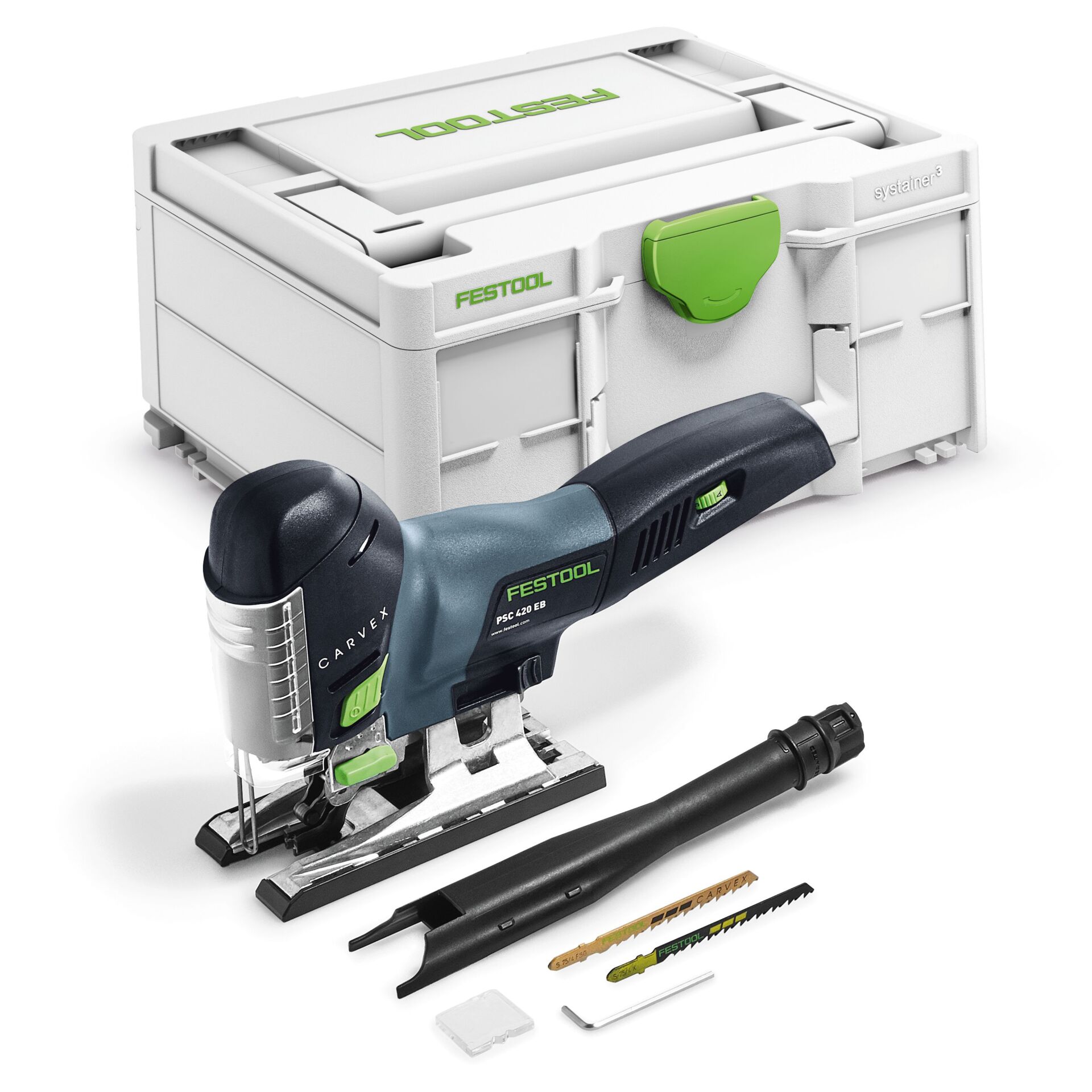 Festool Akku-Pendelstichsäge PSC  420 EB-Basic CARVEX